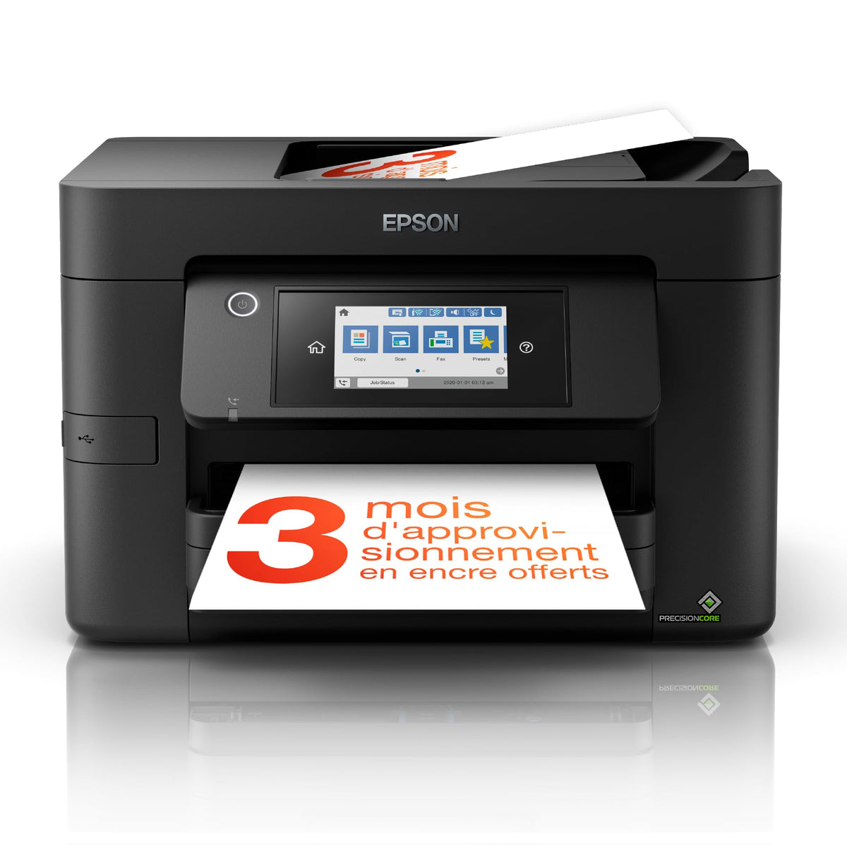 EPSON WorkForce Pro WF-4820DWF MFP colour ink-jet A4 210x297mm A4 25ppm print 250 sheets USB 2.0 LAN Wi-Fi USB host