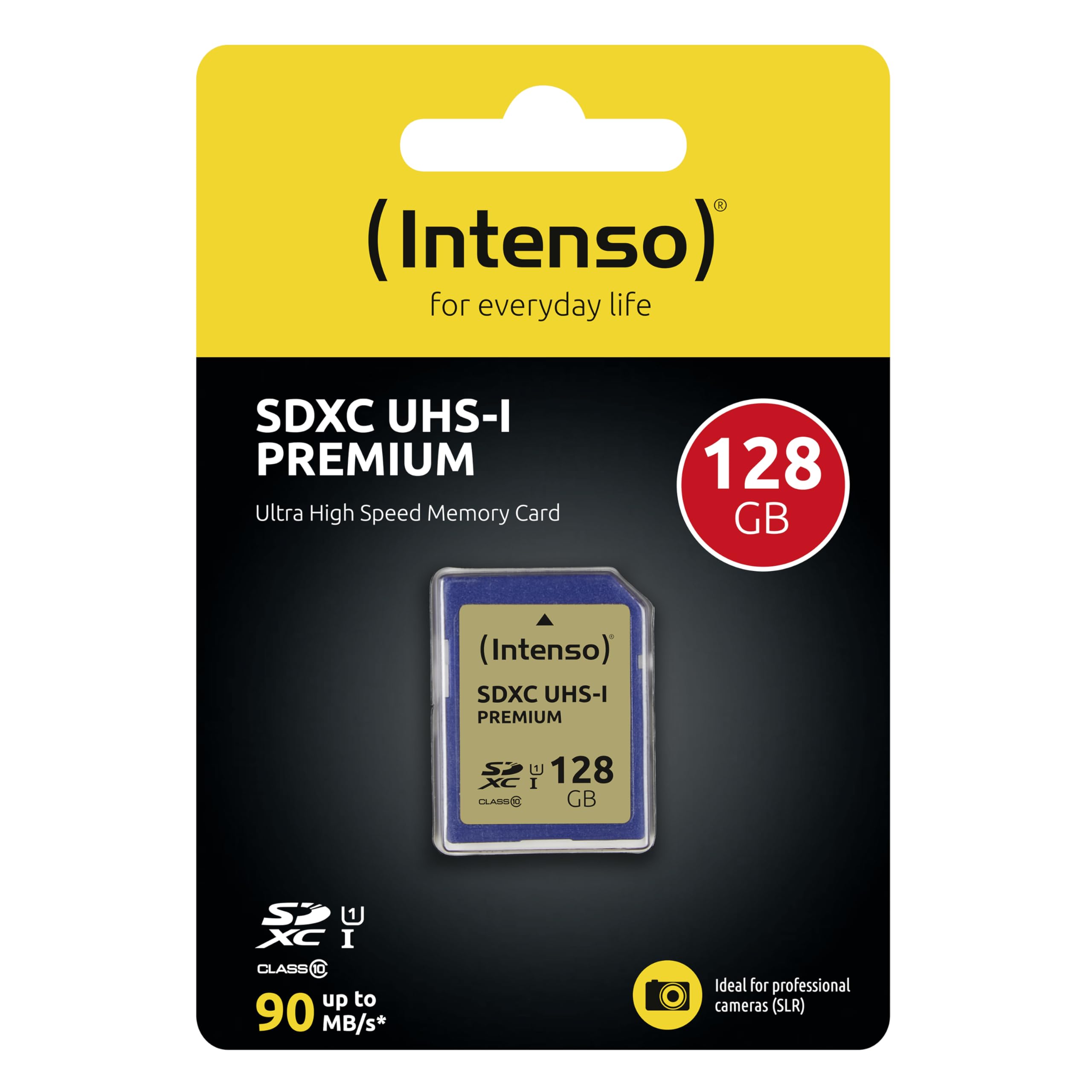 INTENSO Carte SDXC UHS-I Premium Class 10 - 128 Go