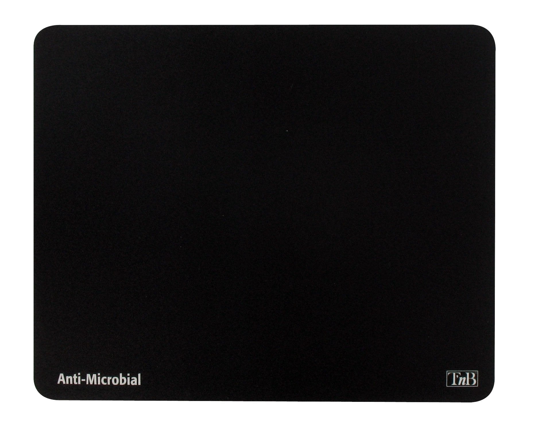 TNB Antibacterial Mouse Pad Black