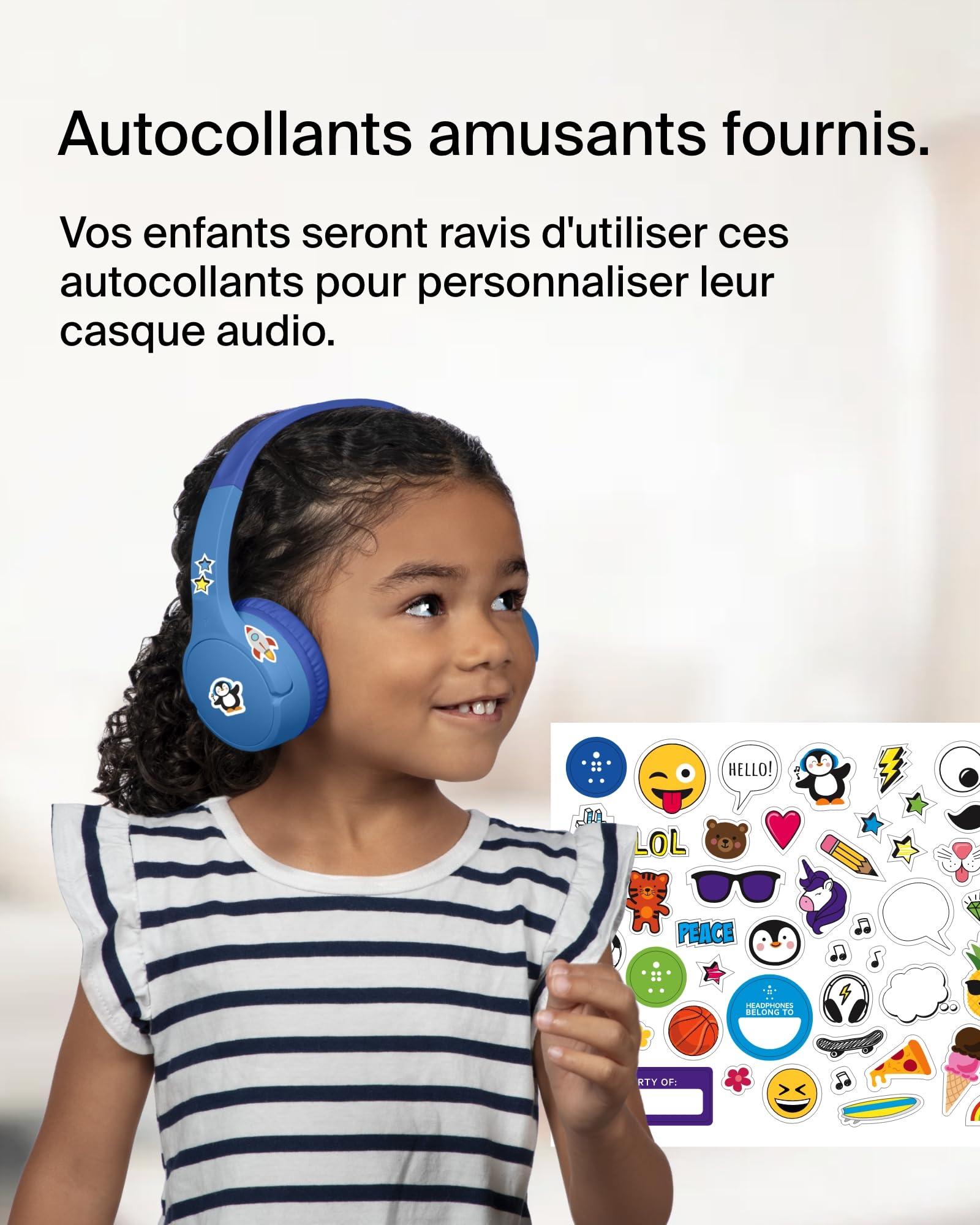 BELKIN Soundform Mini Kids Headphones Blue