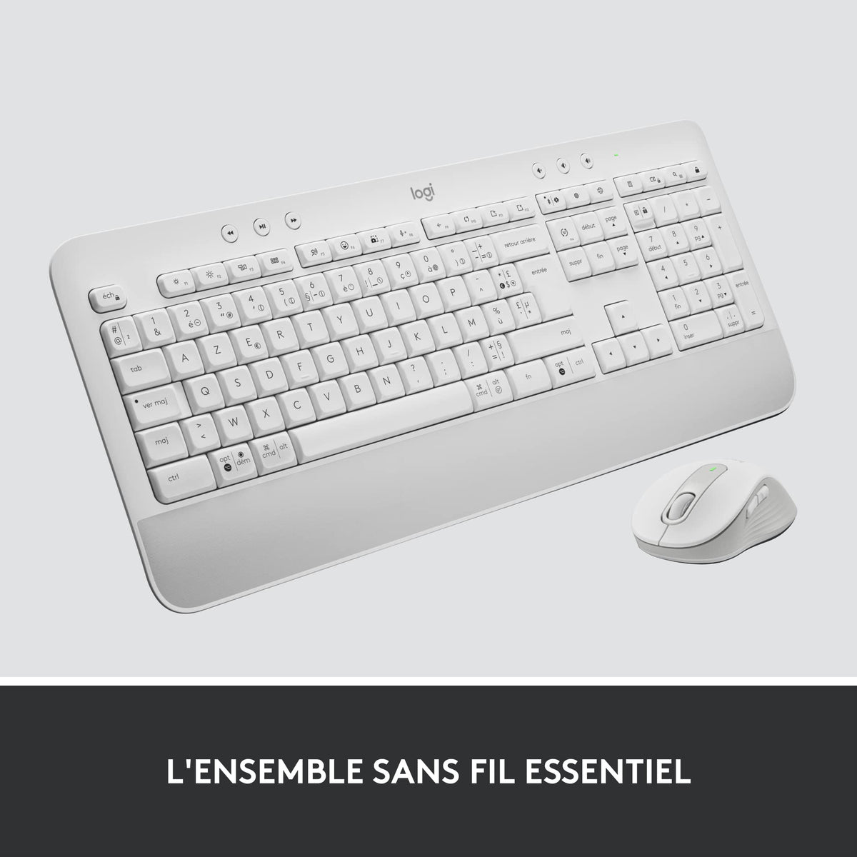 LOGITECH Signature MK650 Combo for Business - OFFWHITE - (FRA) - CENTRAL