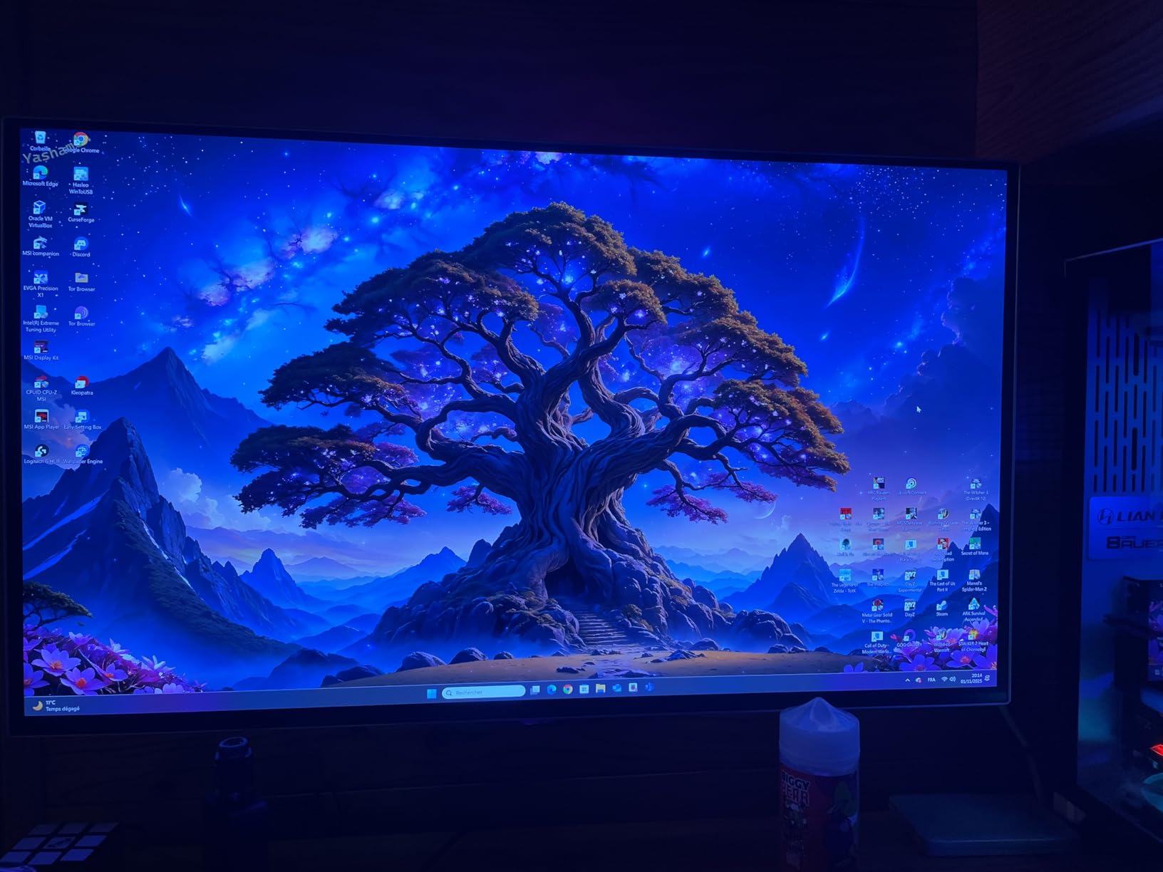 "Samsung G80SD écran plat de PC 81,3 cm (32"") 3840 x 2160 pixels 4K Ultra HD OLED Argent"