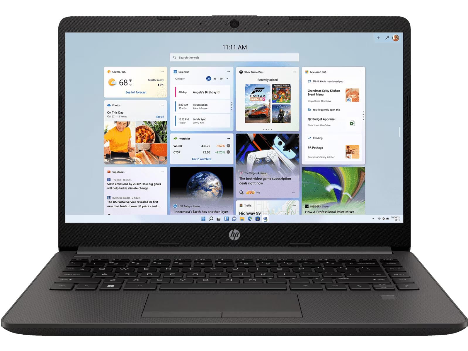 HP 240R G9 Intel Core i3-1315U 14p FHD AG LED UWVA 8Go DDR4 256Go SSD UMA W11H 1/1/0