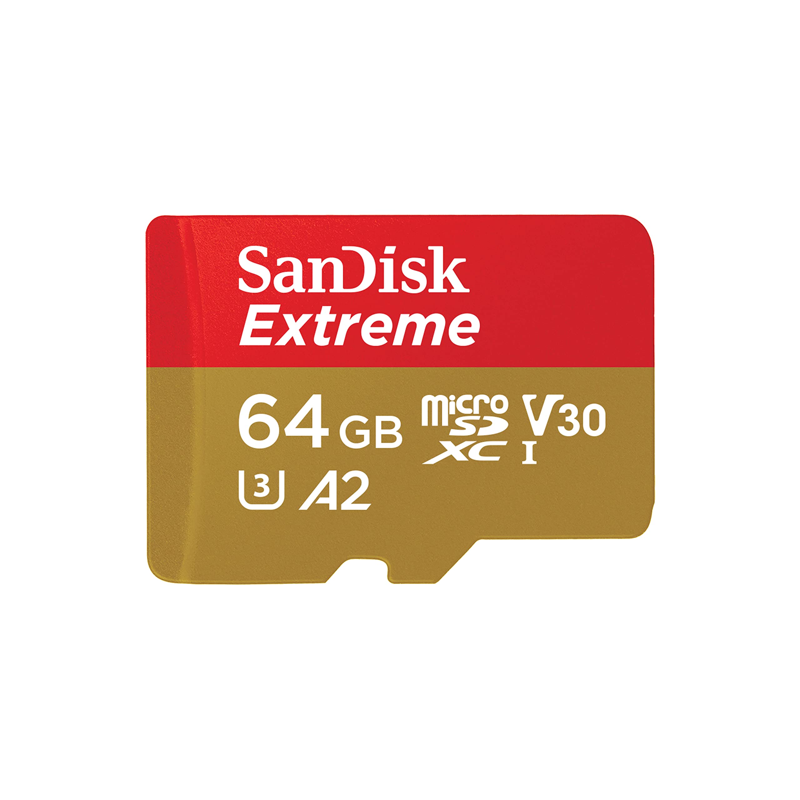 Extreme microSDXC 64GB+SD 170MB/s