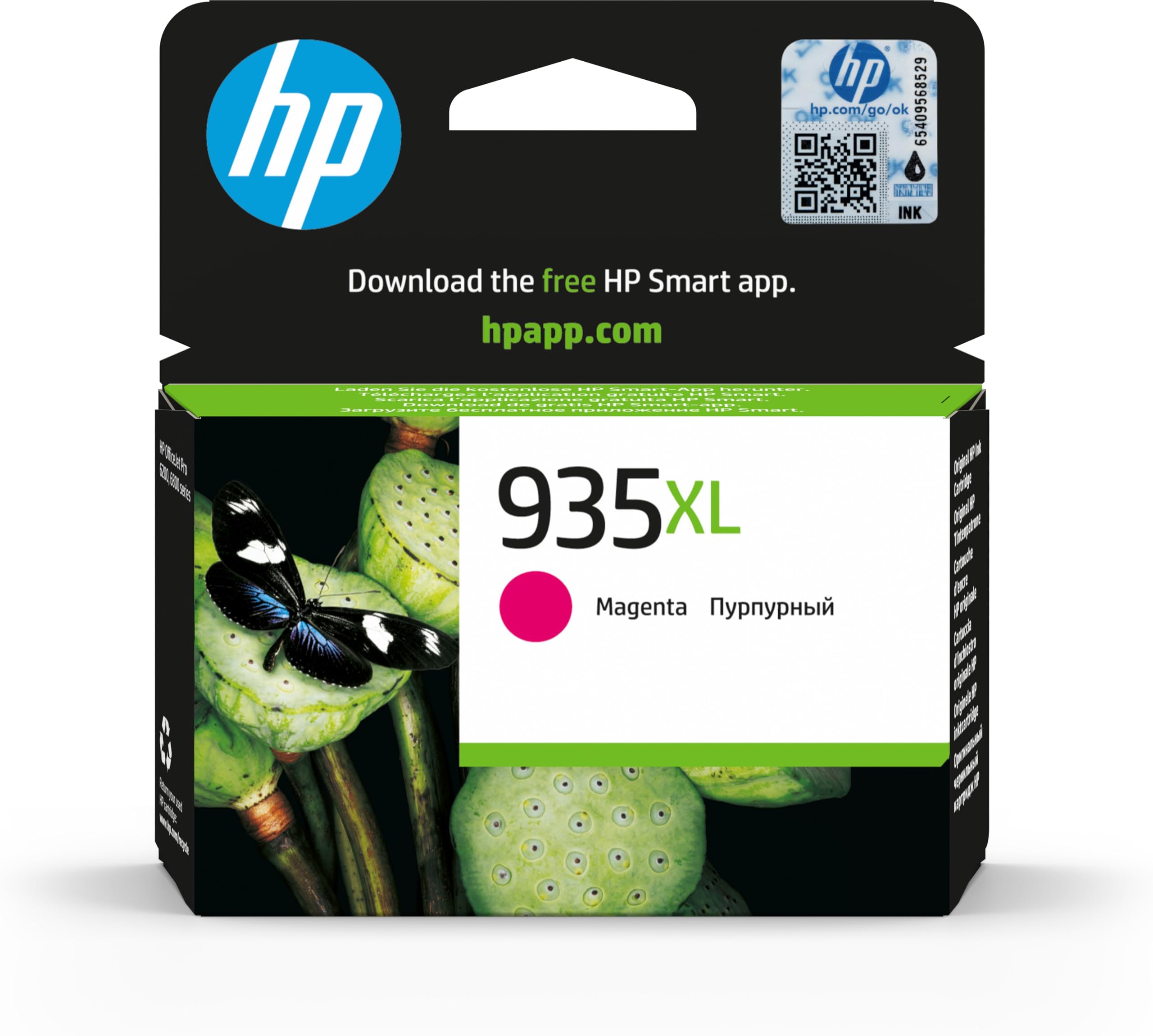 HP 935XL original Ink cartridge C2P25AE BGX magenta high capacity 825 pages 1-pack