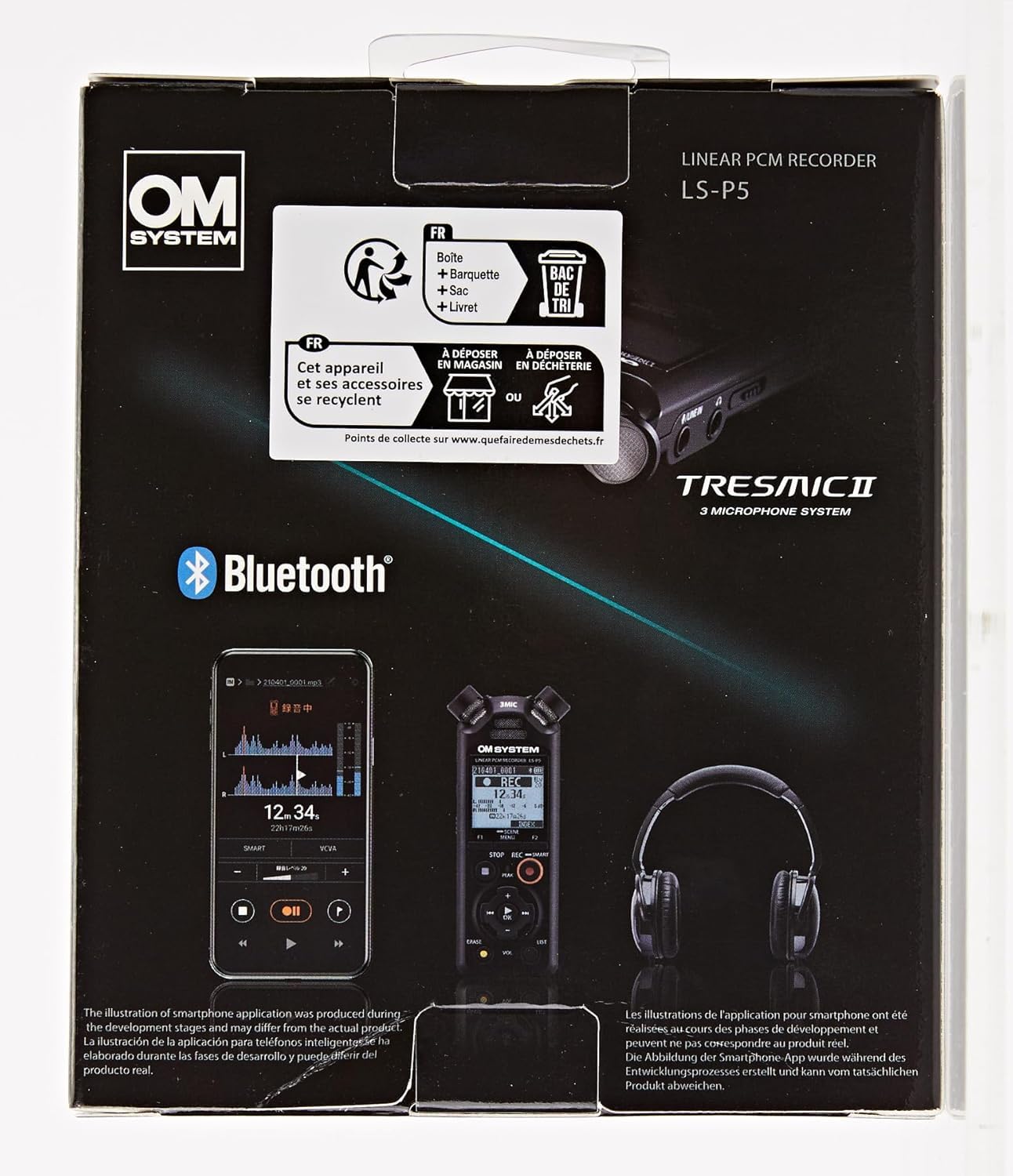 OLYMPUS LS-P5 Linear PCM Recorder