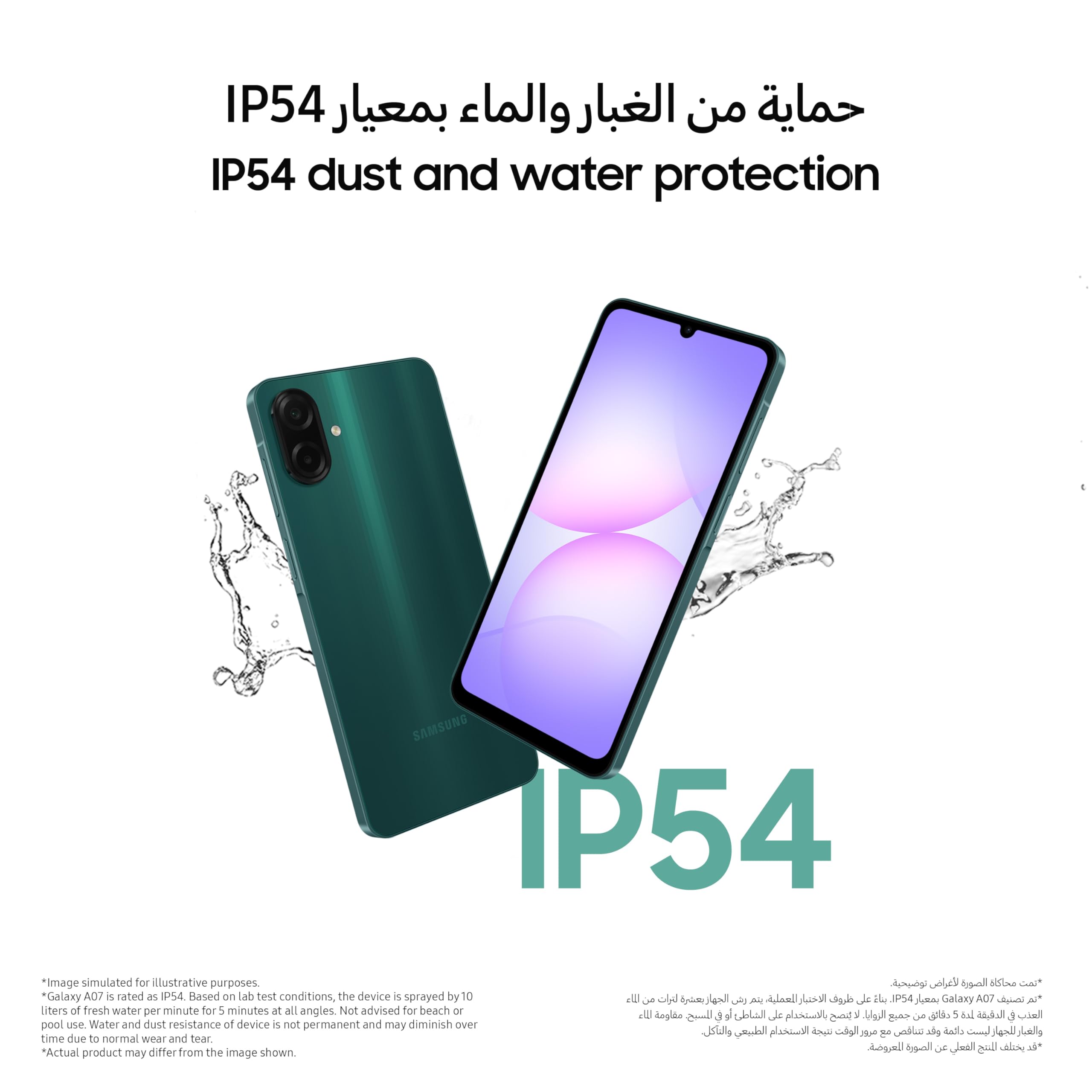 Samsung A075 Galaxy A07 (6.7'' - 64 Go, 4 Go RAM) Noir