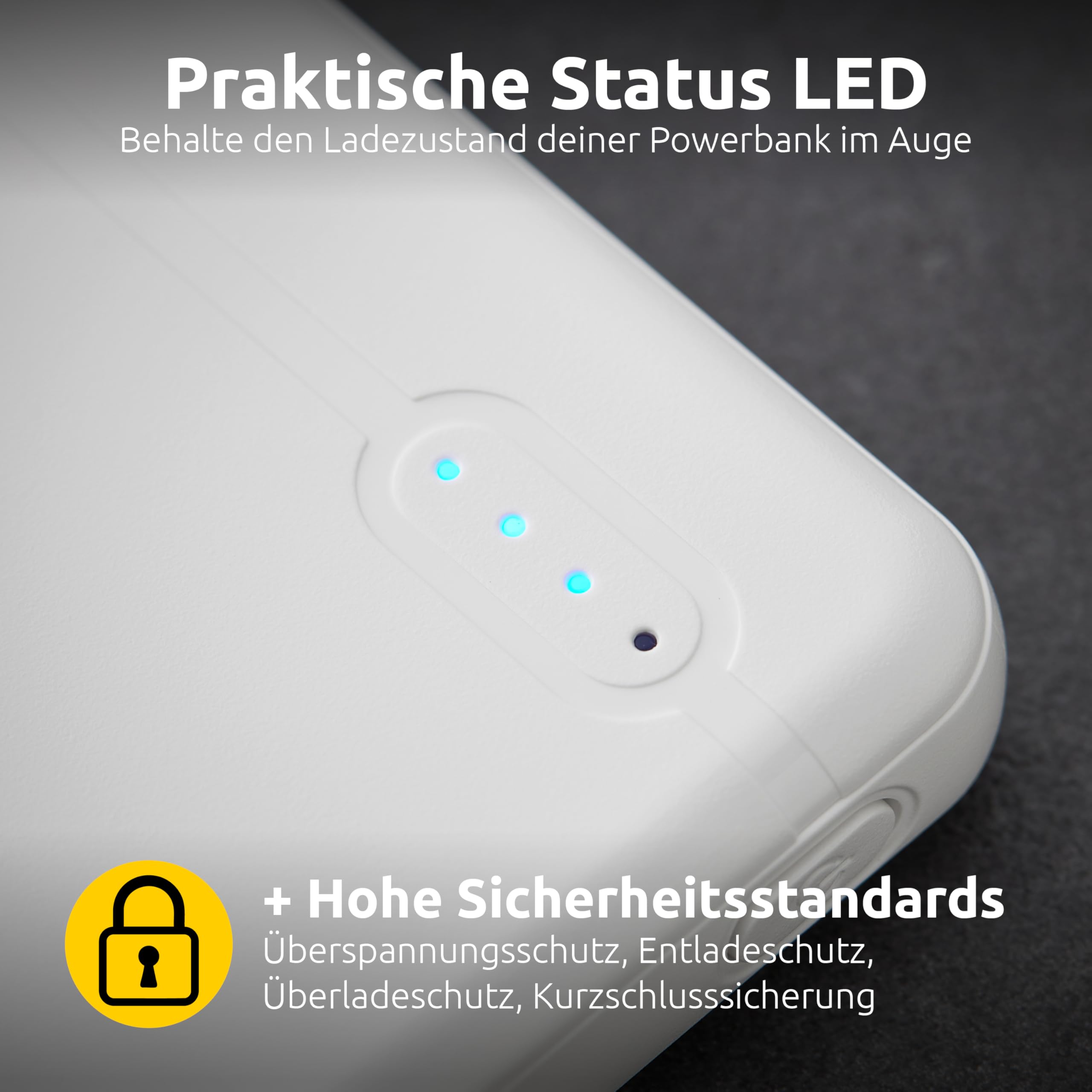 INTENSO PowerBank XS5000 USB / Type-C -5000 mAh blanc