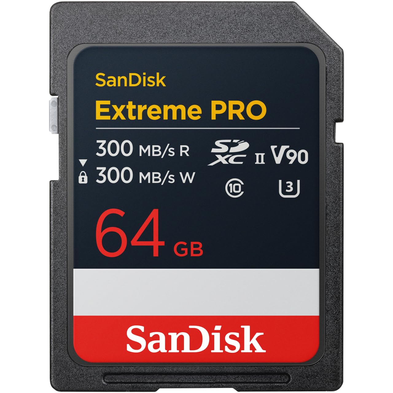 Extreme PRO 64GB V90 SDXC UHS-II 300MBs