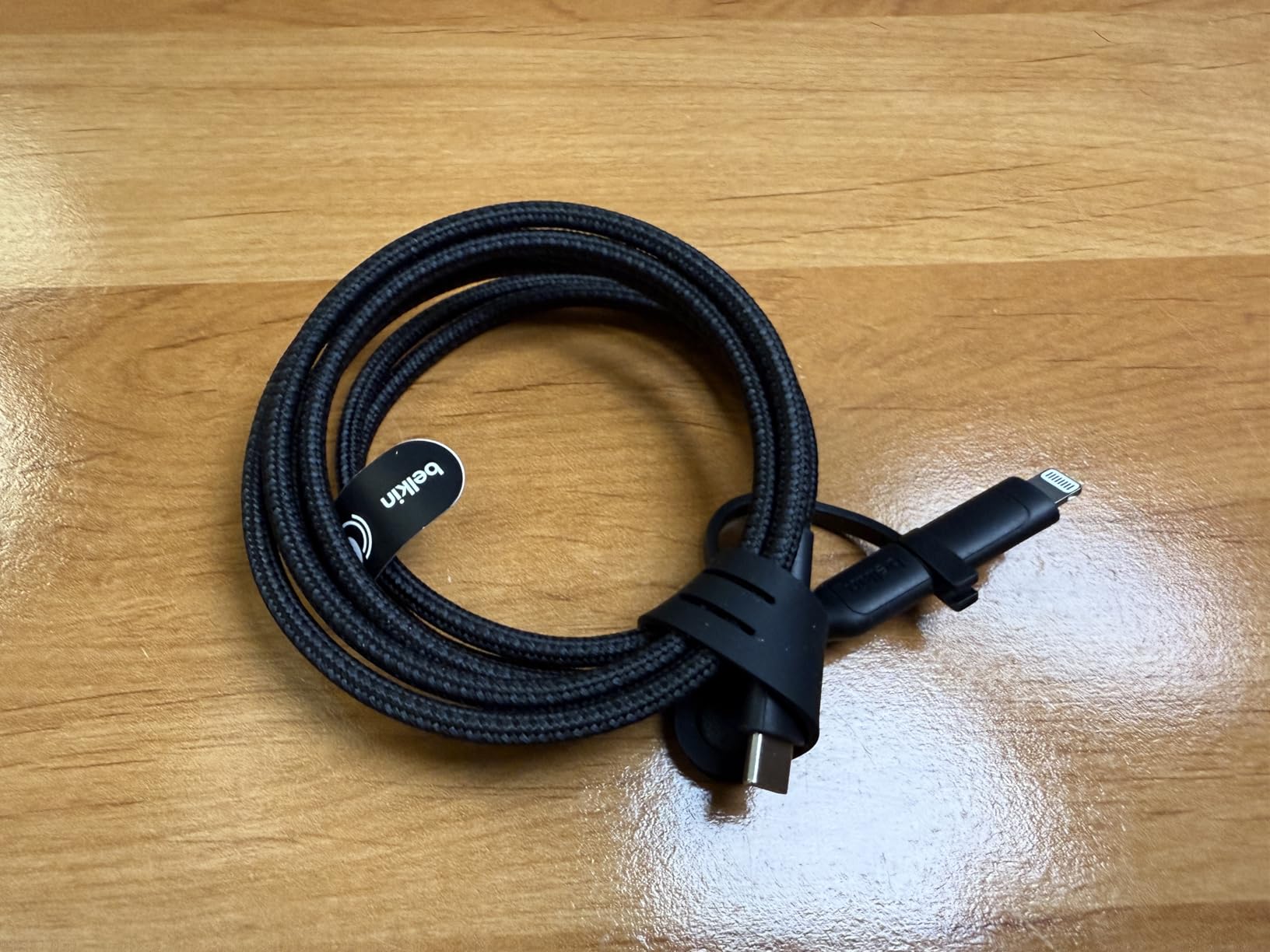 BELKIN 2-in-1 USB-C and LTG cable