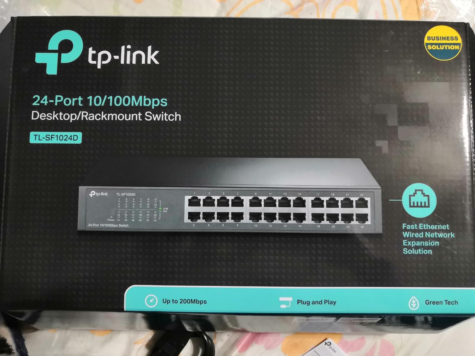 24 p 10/100M Switch 13 inch rack-mount
