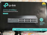 Switch réseau RJ45 10/100 METAL 13" - 24 ports