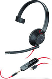 POLY Blackwire C5210 casque bulk MS USB-C/A+Jack - 1 écouteu