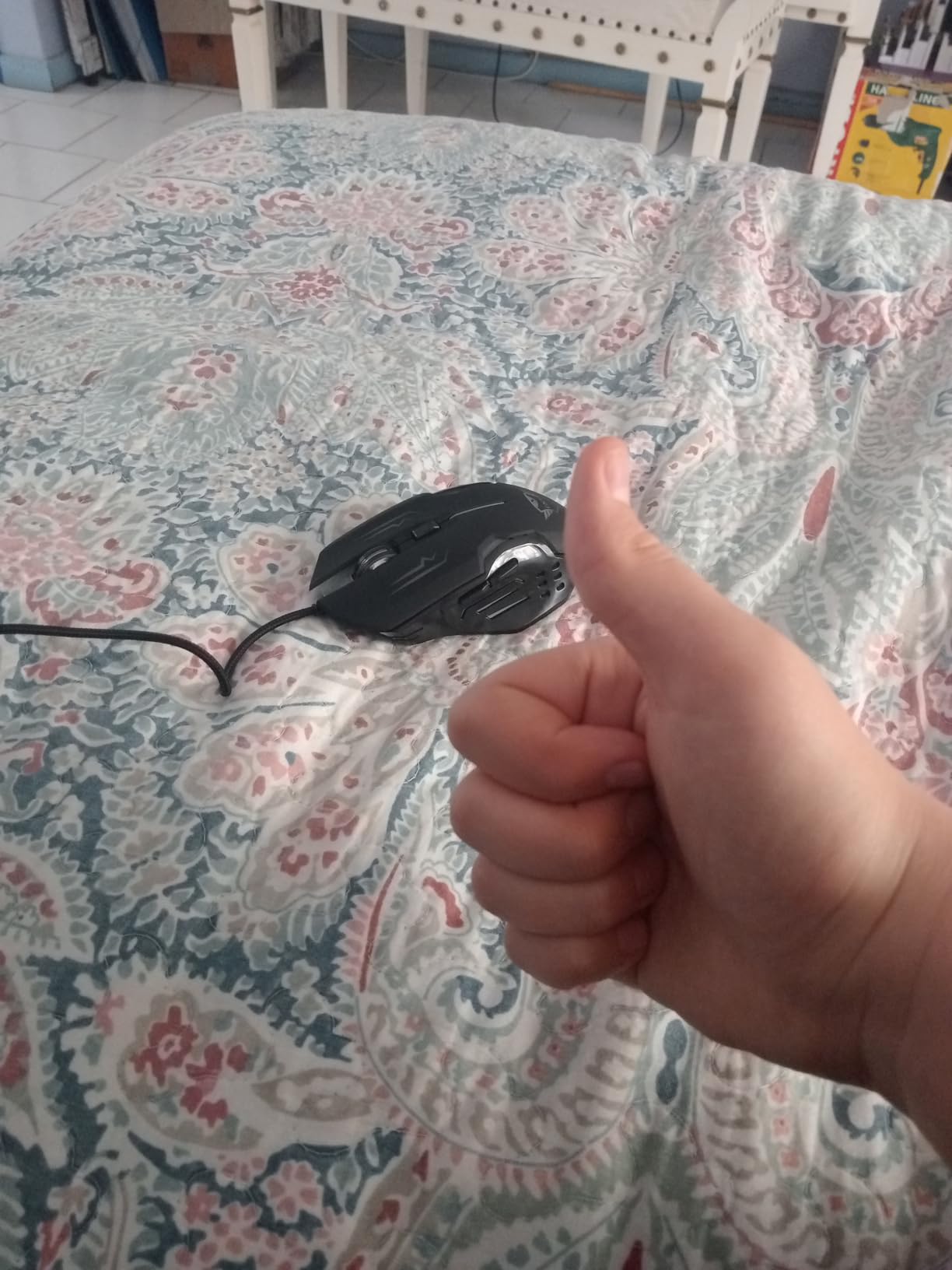TRUST Souris gaming filaire YBAR+ noire