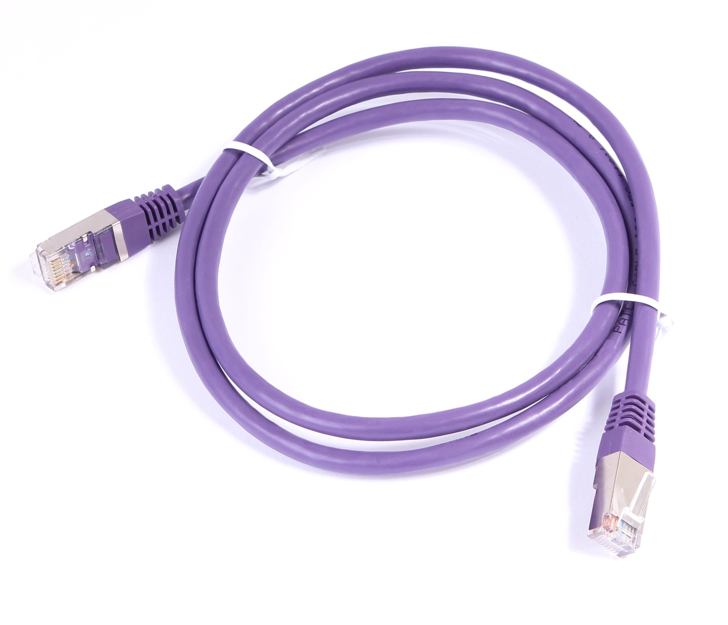 rj45 patch cord cat 6 ftp purple 10 m