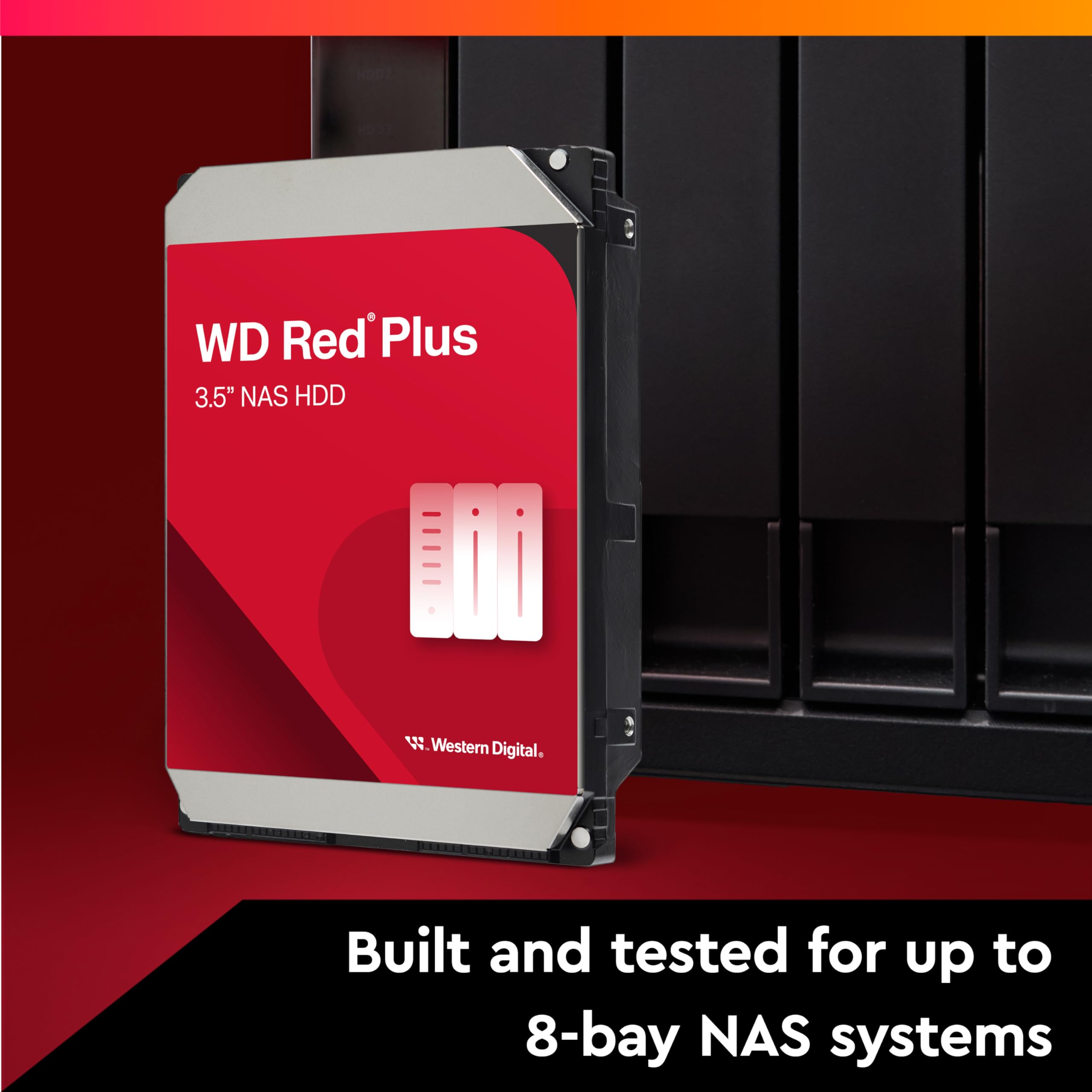 WD Red Plus 8To SATA 6Gb/s HDD Desktop