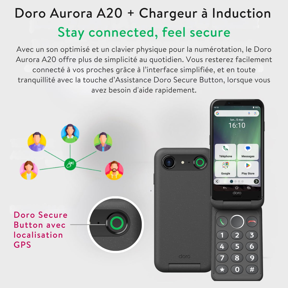 Doro Aurora A20/WCS GRAPHITE