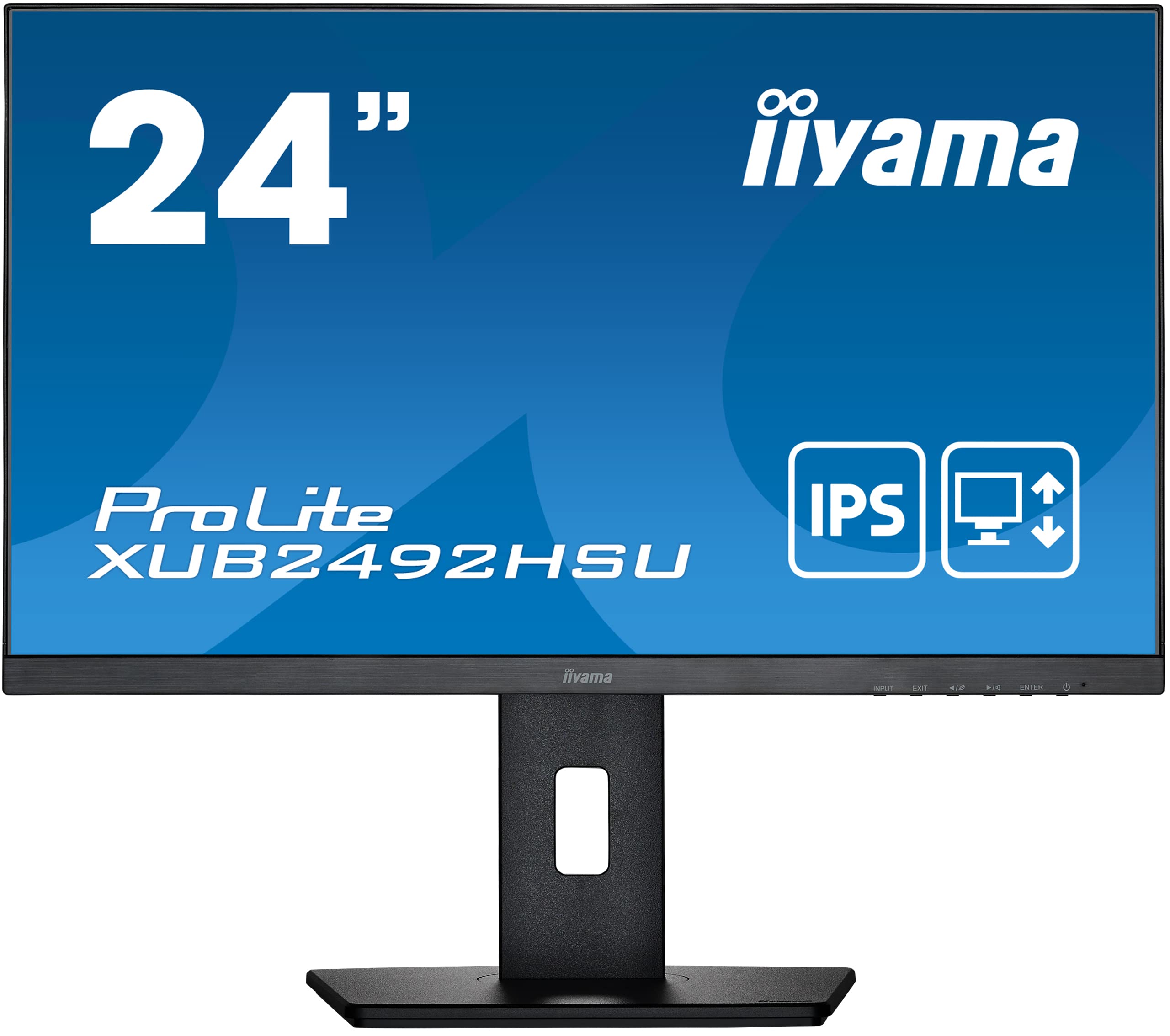 IIYAMA- Moniteur 24" pied réglable PROLITE XUB2492HSU-B5