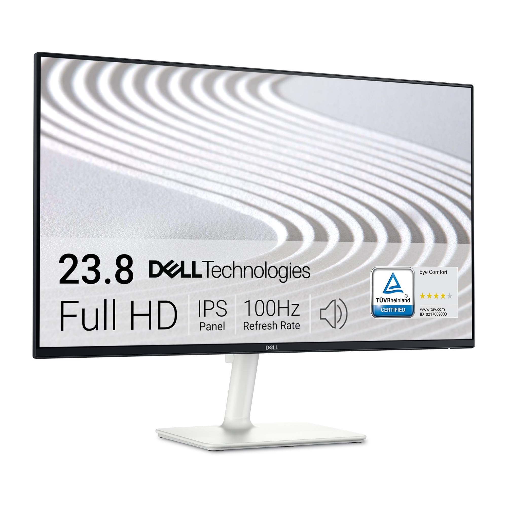 "DELL S Series S2425H écran plat de PC 60,5 cm (23.8"") 1920 x 1080 pixels Full HD LCD Noir, Argent"