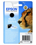 EPSON 6LB T0711 ink cartridge black standard capacity 7.4ml 1-pack RF-AM blister w/s
