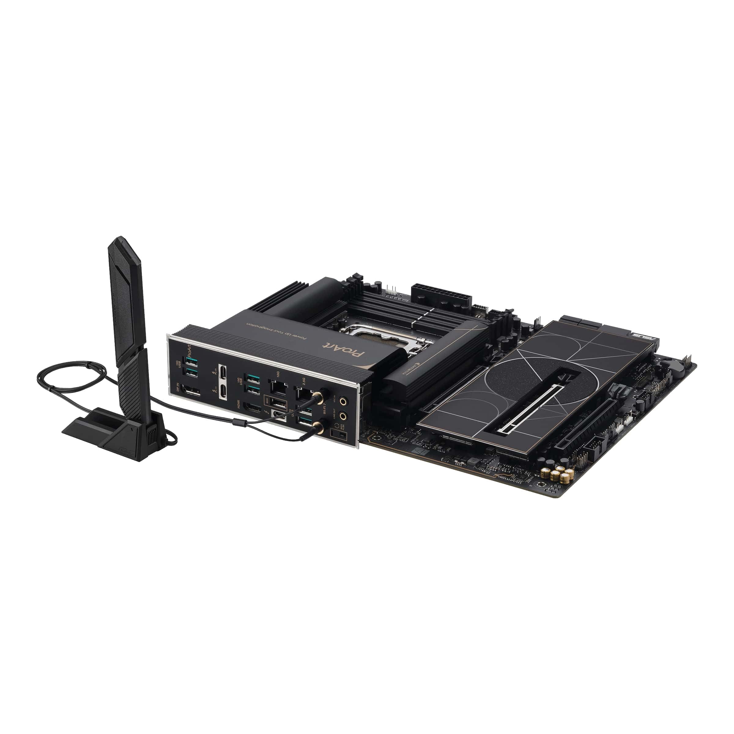 ASUS PROART Z890-CREATOR WIFI LGA1851 4xDDR5 ATX MB 4xSATA 1xHDMI 2.1 3xThunderbolt 5xM.2