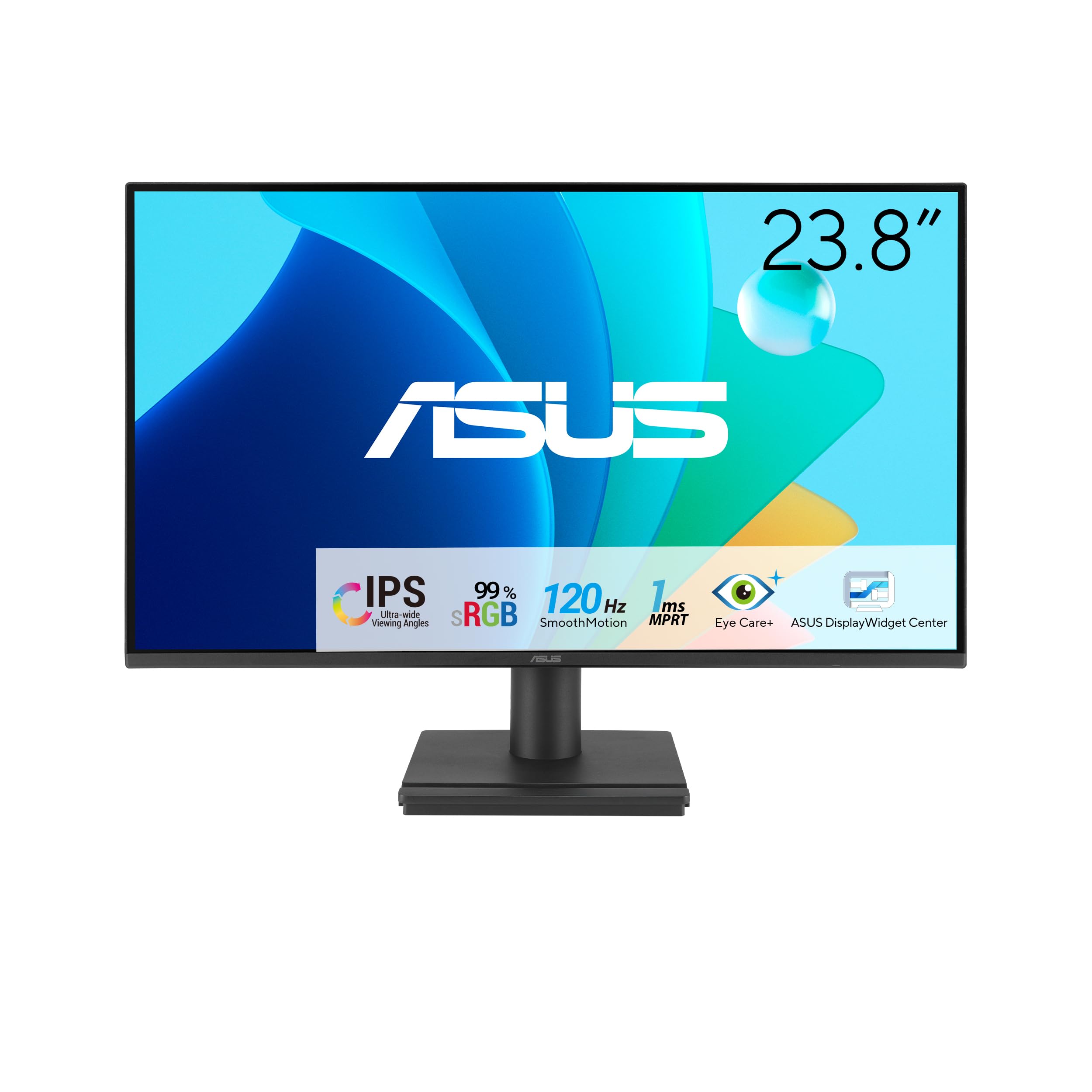 ASUS VA249HG 23.8p IPS WLED FHD 16:9 120Hz 300cd/m2 1ms HDMI D-Sub Black