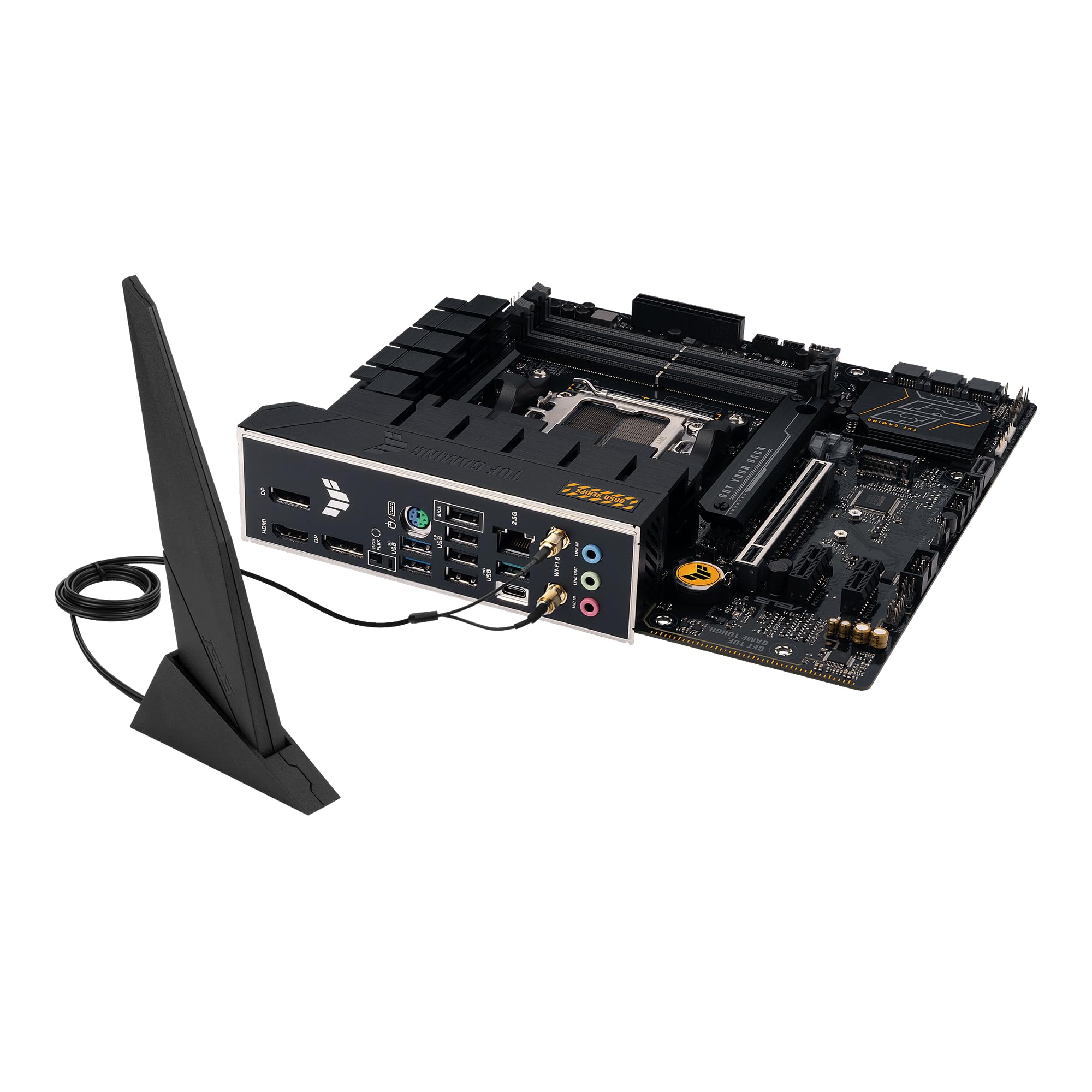 ASUS TUF GAMING B650M-E WIFI AM5 4xDDR5 mATX MB 4xSATA 2xM.2