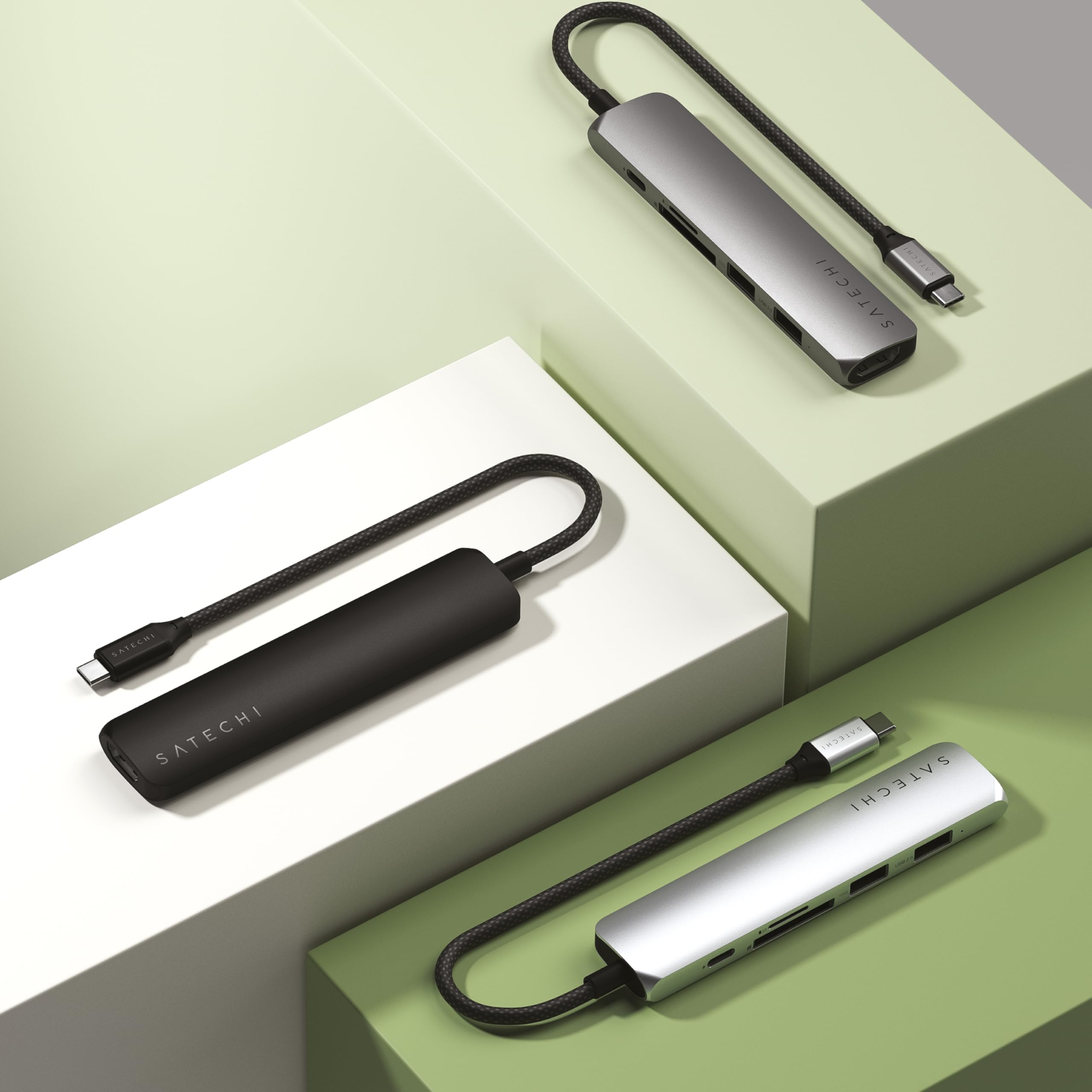 6-IN-1 USB-C MULTIPORT ADAPTER SILVER