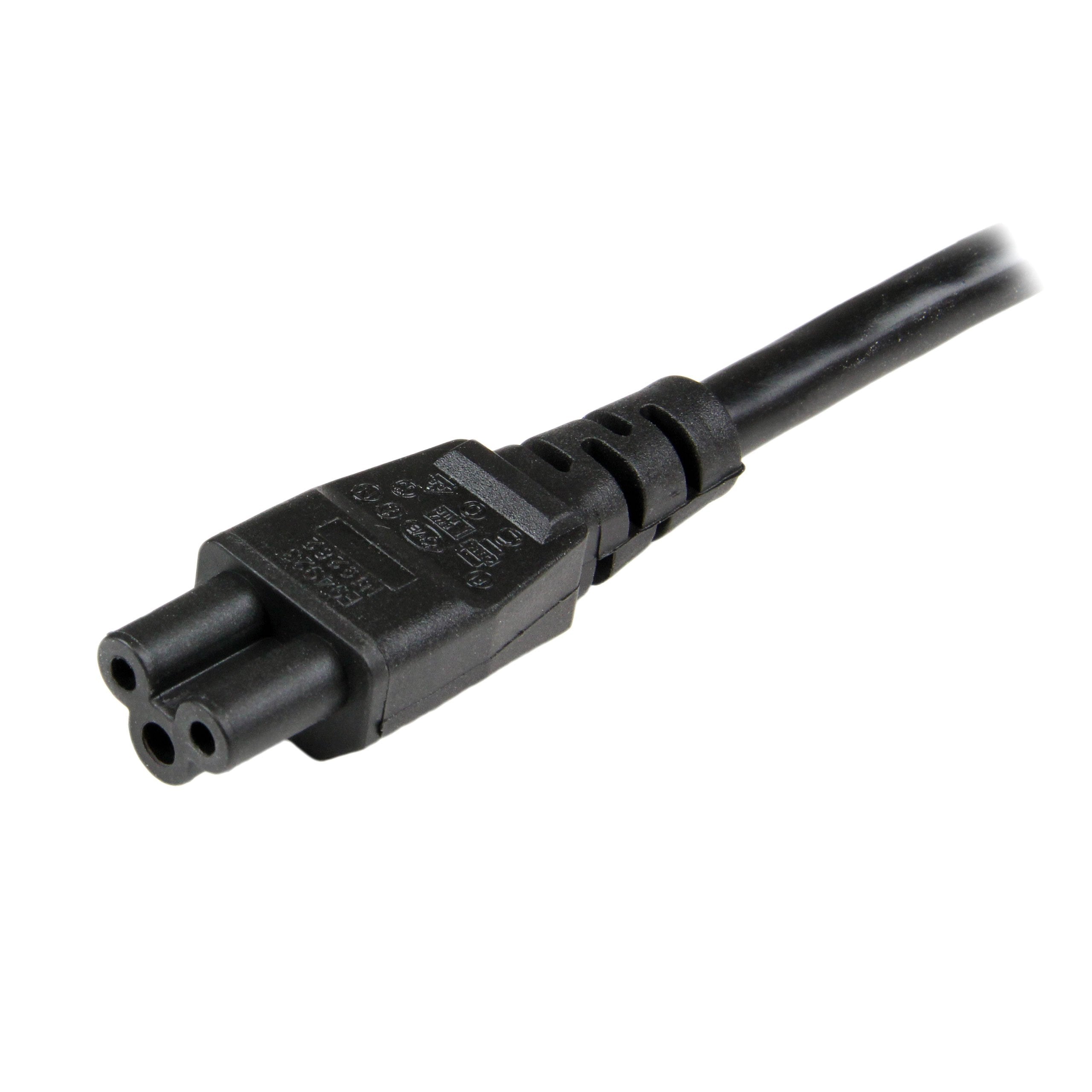1m C5 Laptop Power Cord - Schuko CEE7