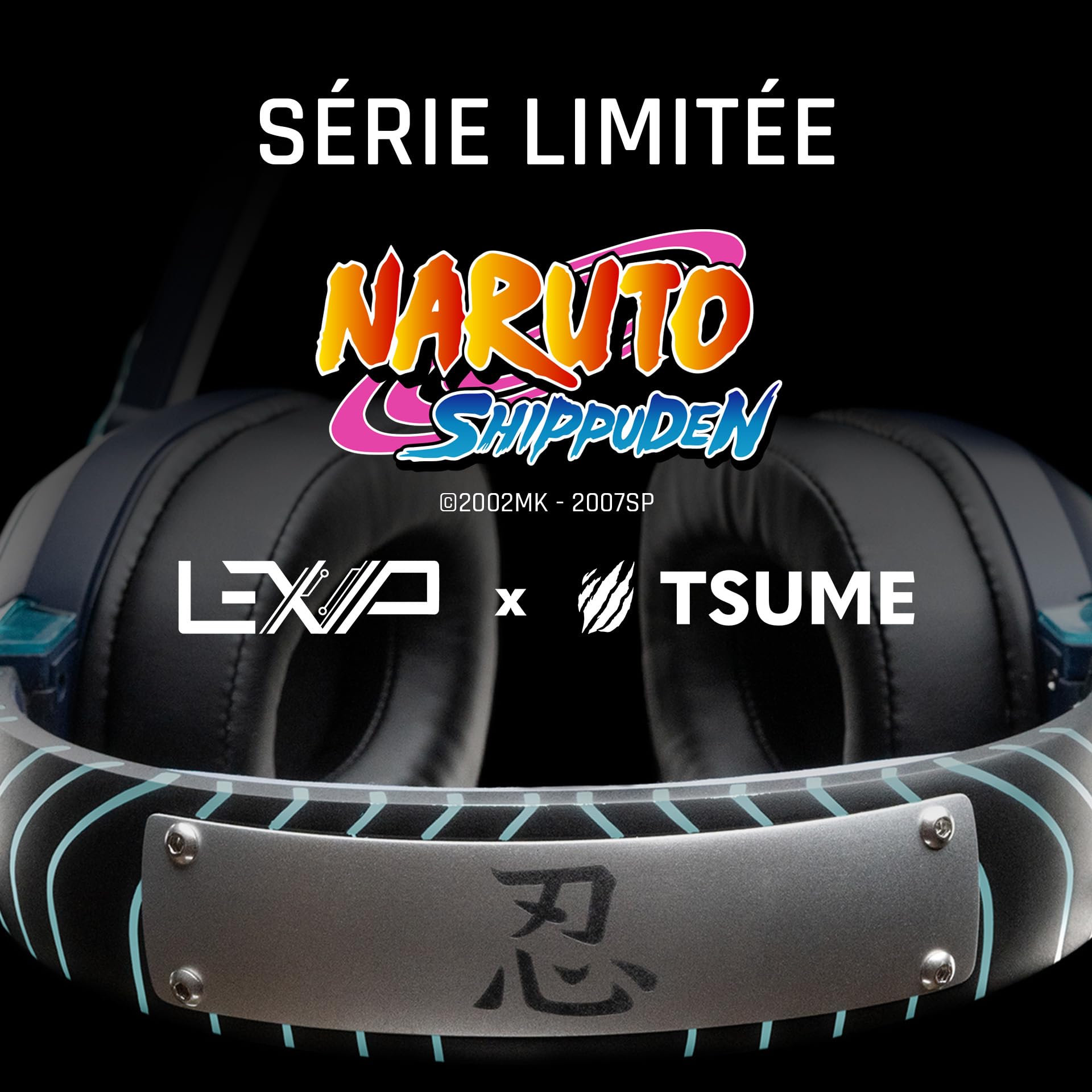 LEXIP - CASQUE KAKASHI DESIGN BY TSUME - NARUTO SHIPPUDEN
