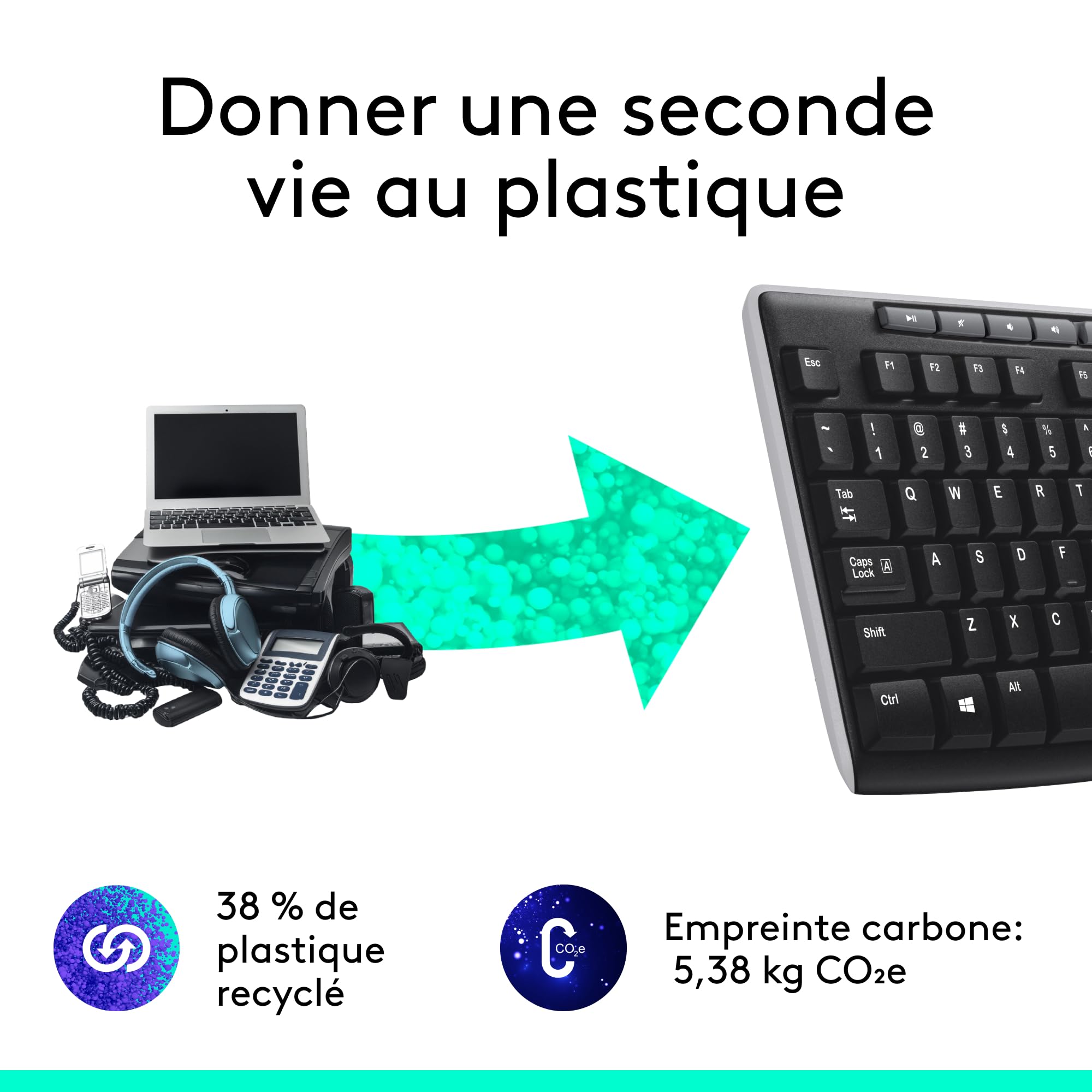 LOGITECH K270 Wireless Keyboard (FRA)
