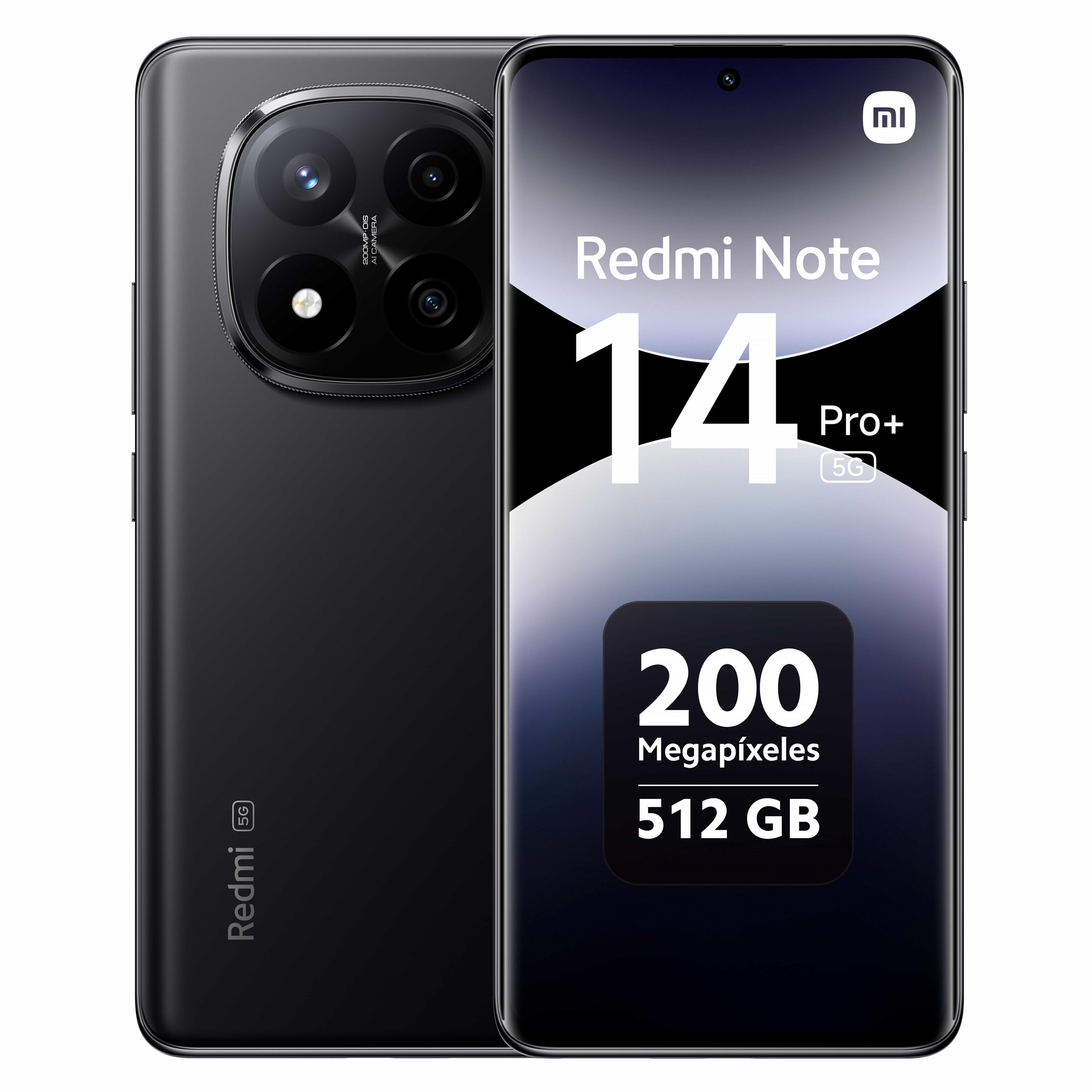 "Xiaomi Redmi Note 14 Pro+ 5G 16,9 cm (6.67"") Double SIM USB Type-C 12 Go 512 Go 5110 mAh Noir"