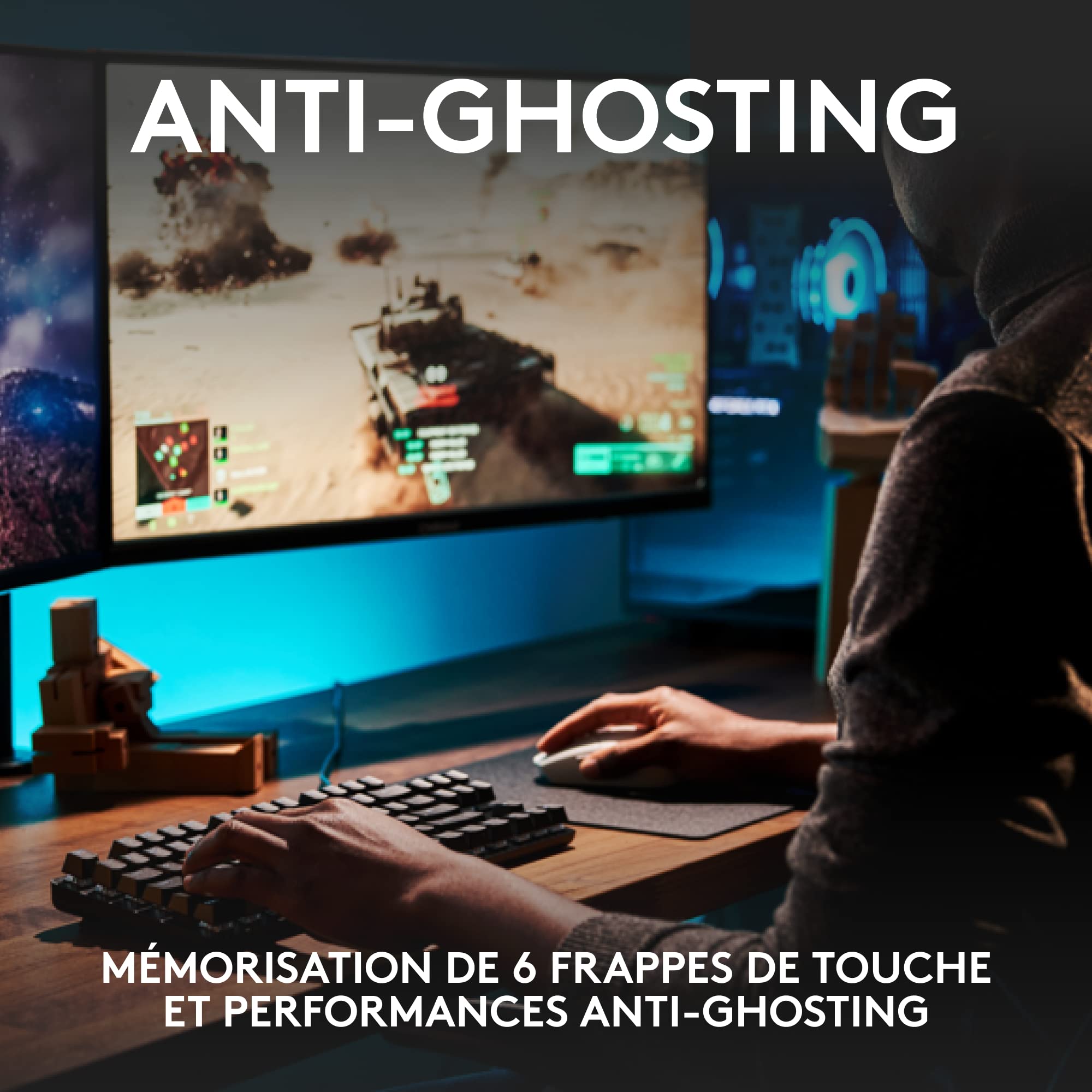 LOGITECH G413 TKL SE - BLACK - CENTRAL (FR)