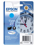 EPSON 1LB 27 ink cartridge cyan standard capacity 3.5ml 350 pages 1-pack RF-AM blister - DURABrite ultra ink w/s