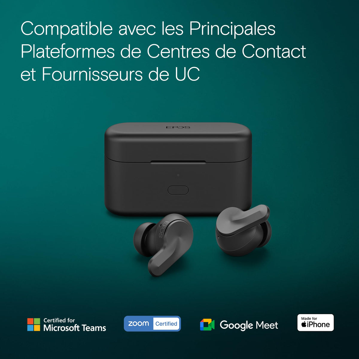 EPOS ADAPT E1 Headset Scandinavian Black