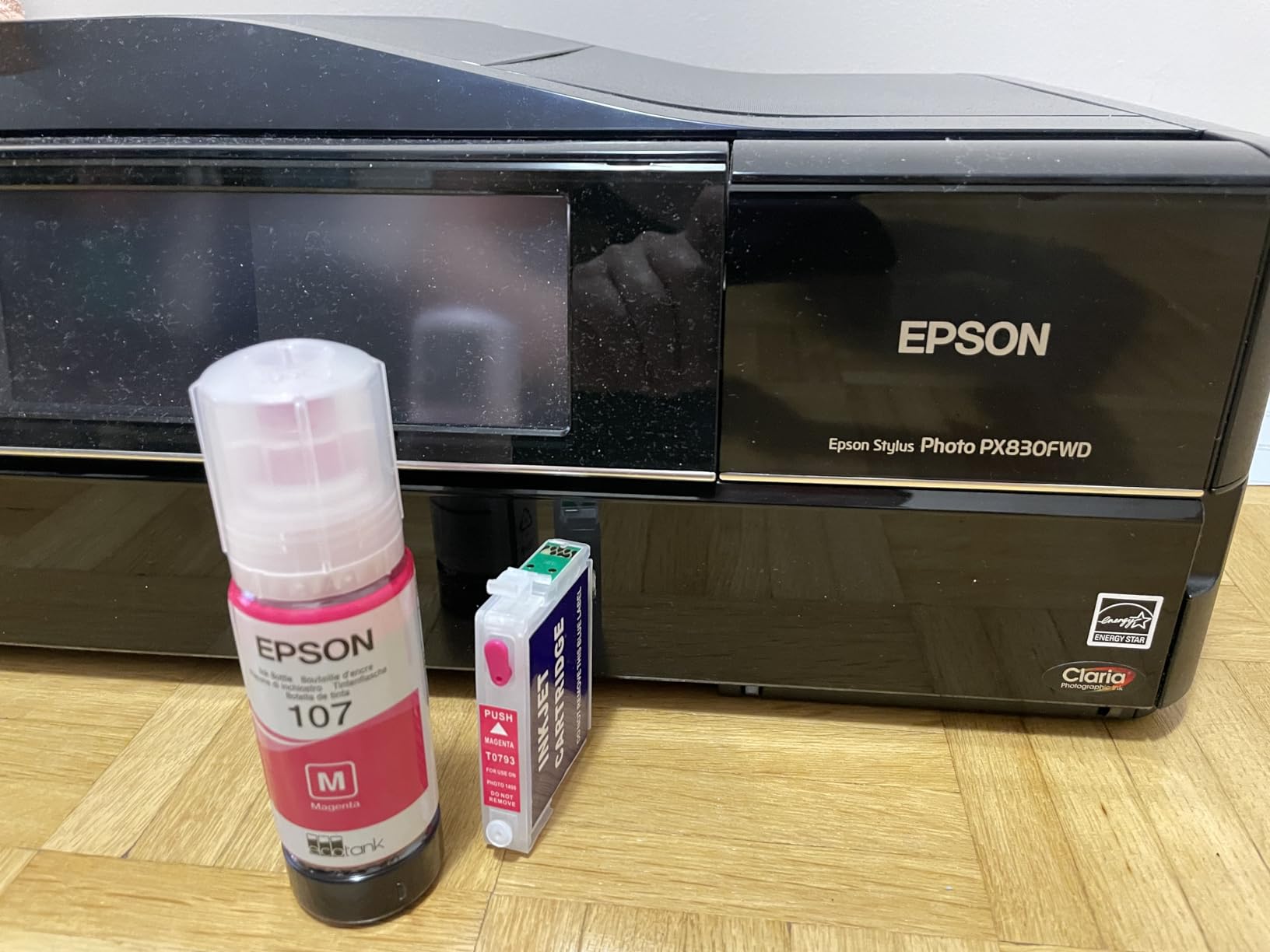 EPSON 1LB 107 EcoTank Magenta Ink Bottle
