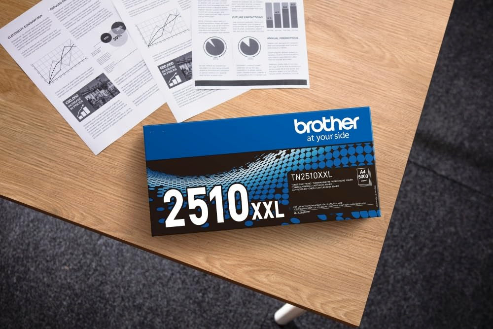BROTHER TN2510XXL high yield black toner cartridg 5.000 pages