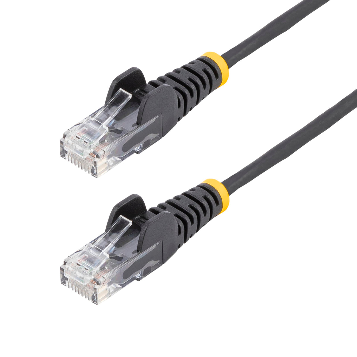 Cable - Black Slim CAT6 Patch Cord 2m