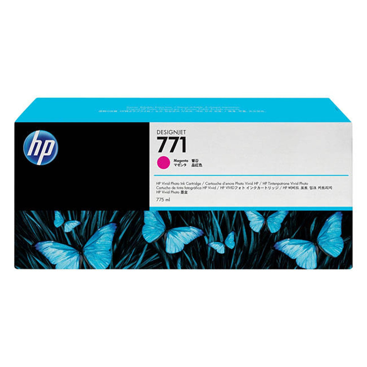HP 771C original Ink cartridge B6Y09A magenta standard capacity 775ml 1-pack