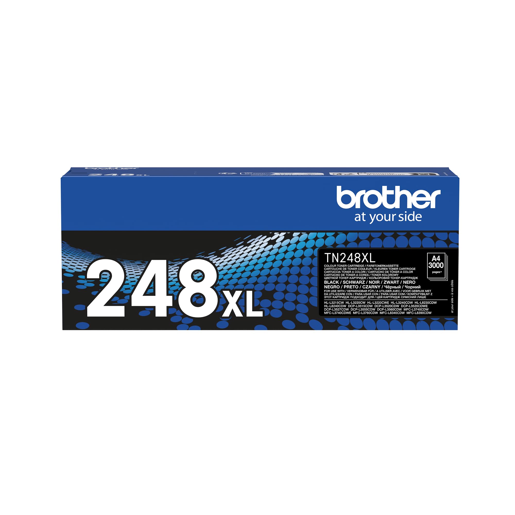 BROTHER TN248XLBK Black Toner Cartridge ISO Yield 3.000 pages
