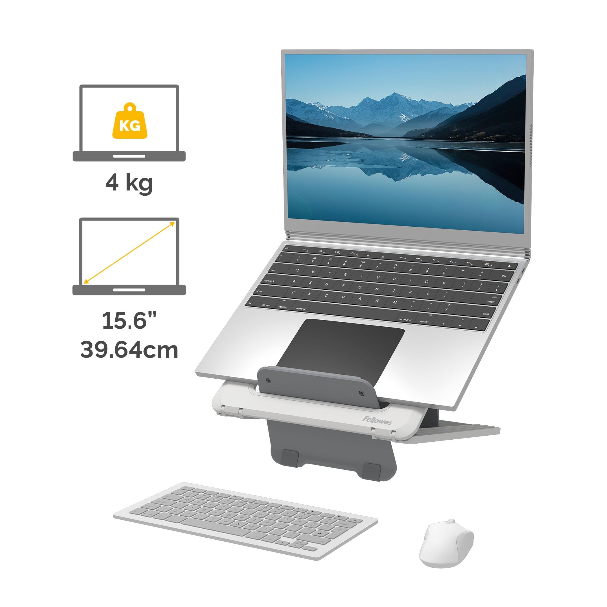 FELLOWES Breyta Laptop Stand White