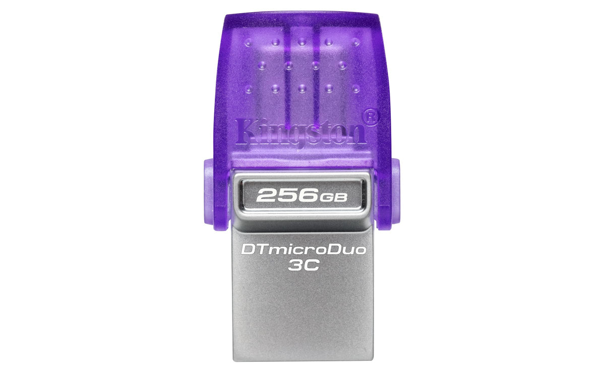 KINGSTON 256Go DataTraveler microDuo 3C 200MB/s dual USB-A + USB-C