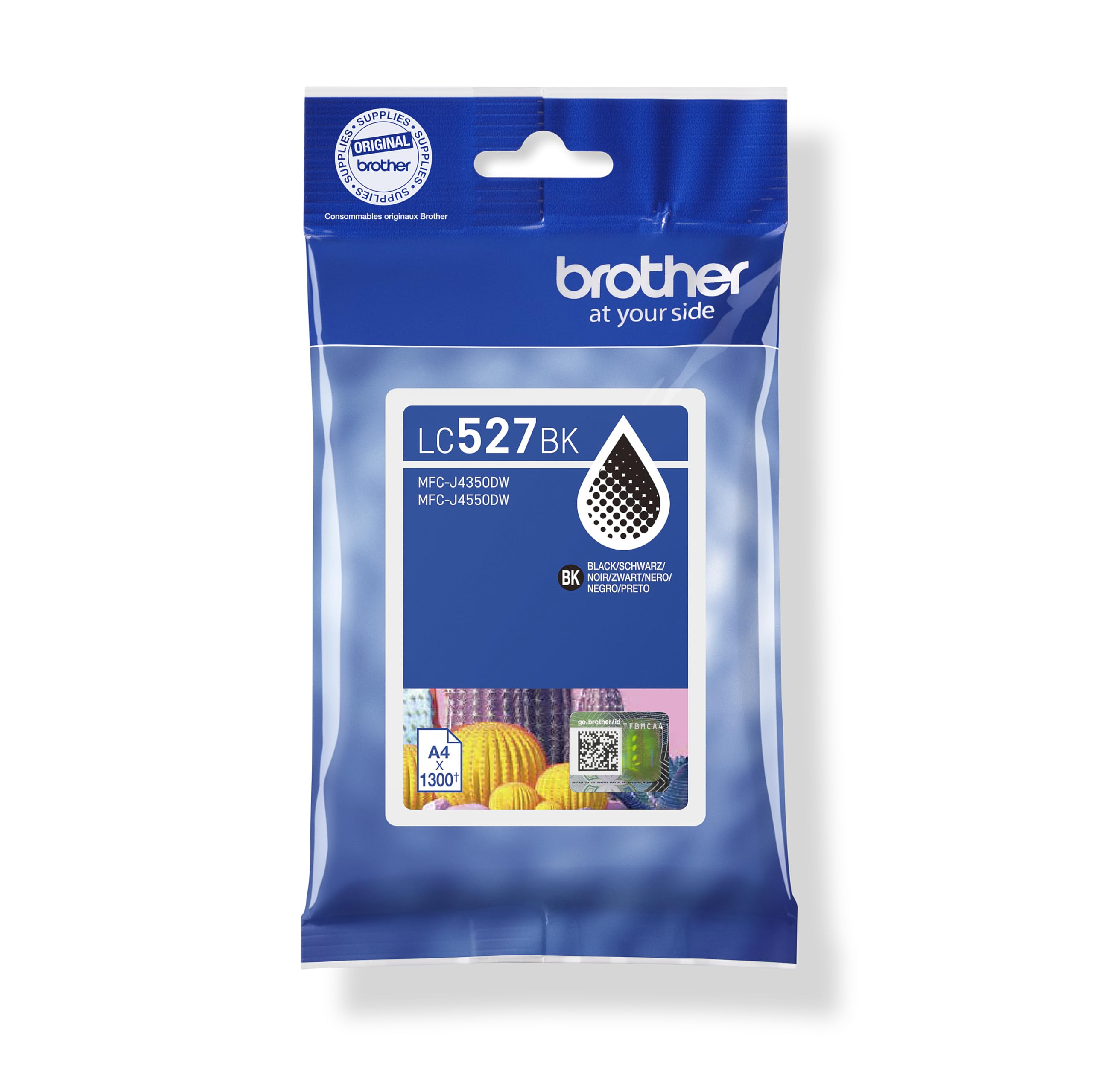 BROTHER Black standard ink cartridge yield up to 1.300 pages