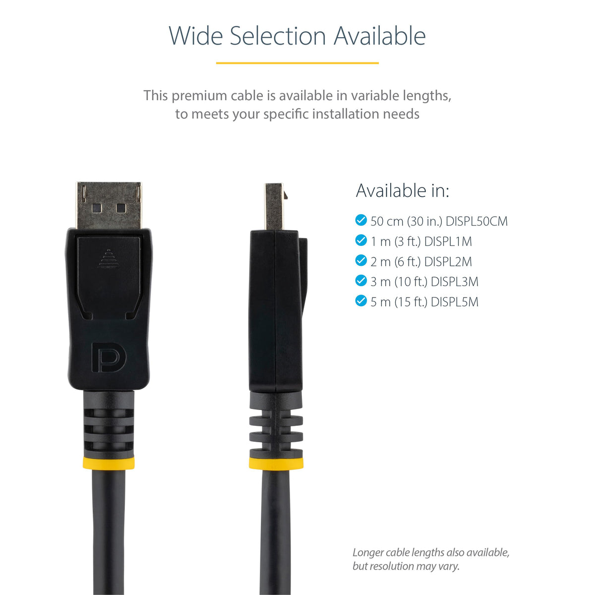 3m Certified DisplayPort 1.2 Cable