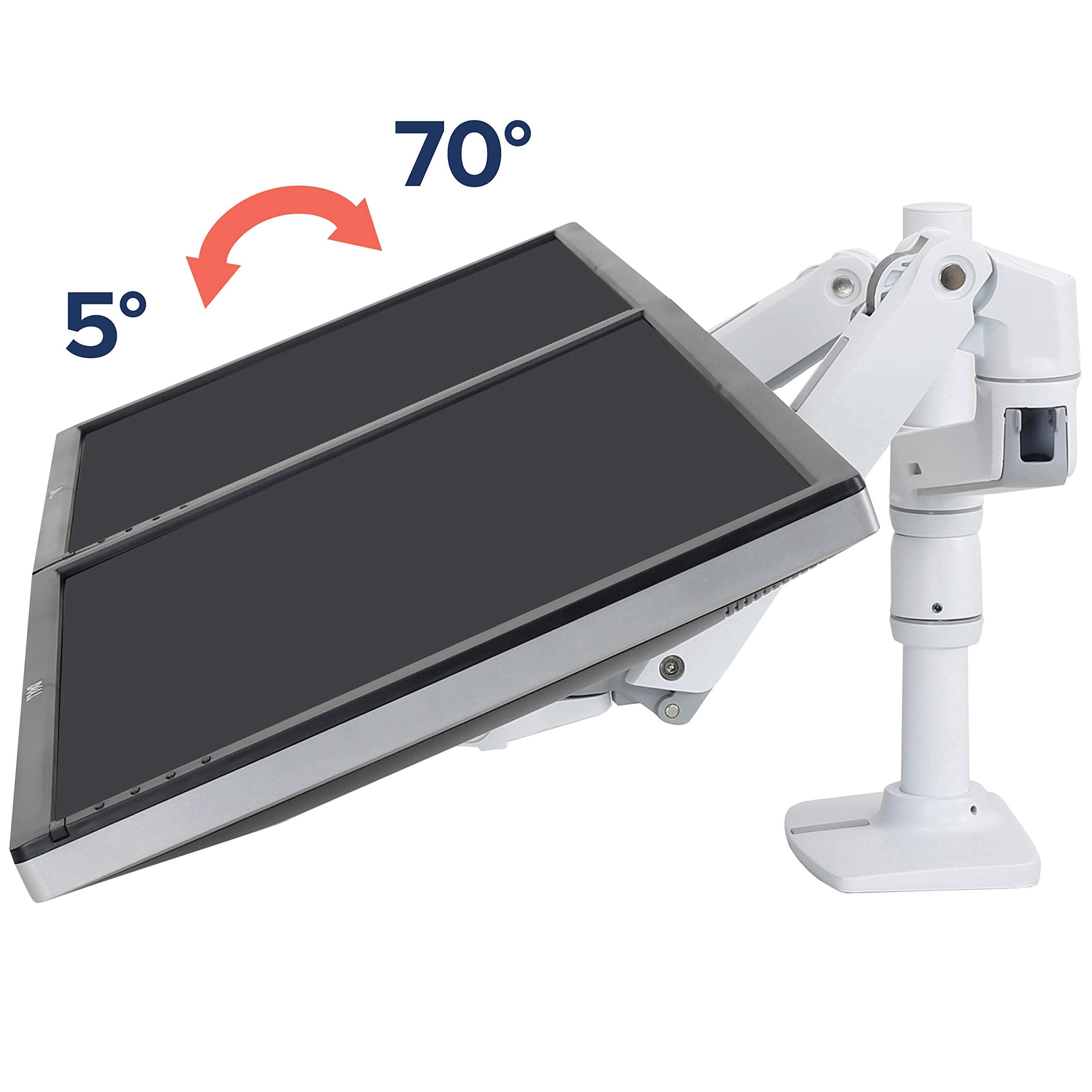 45-492-216/LX dual stacking arm white