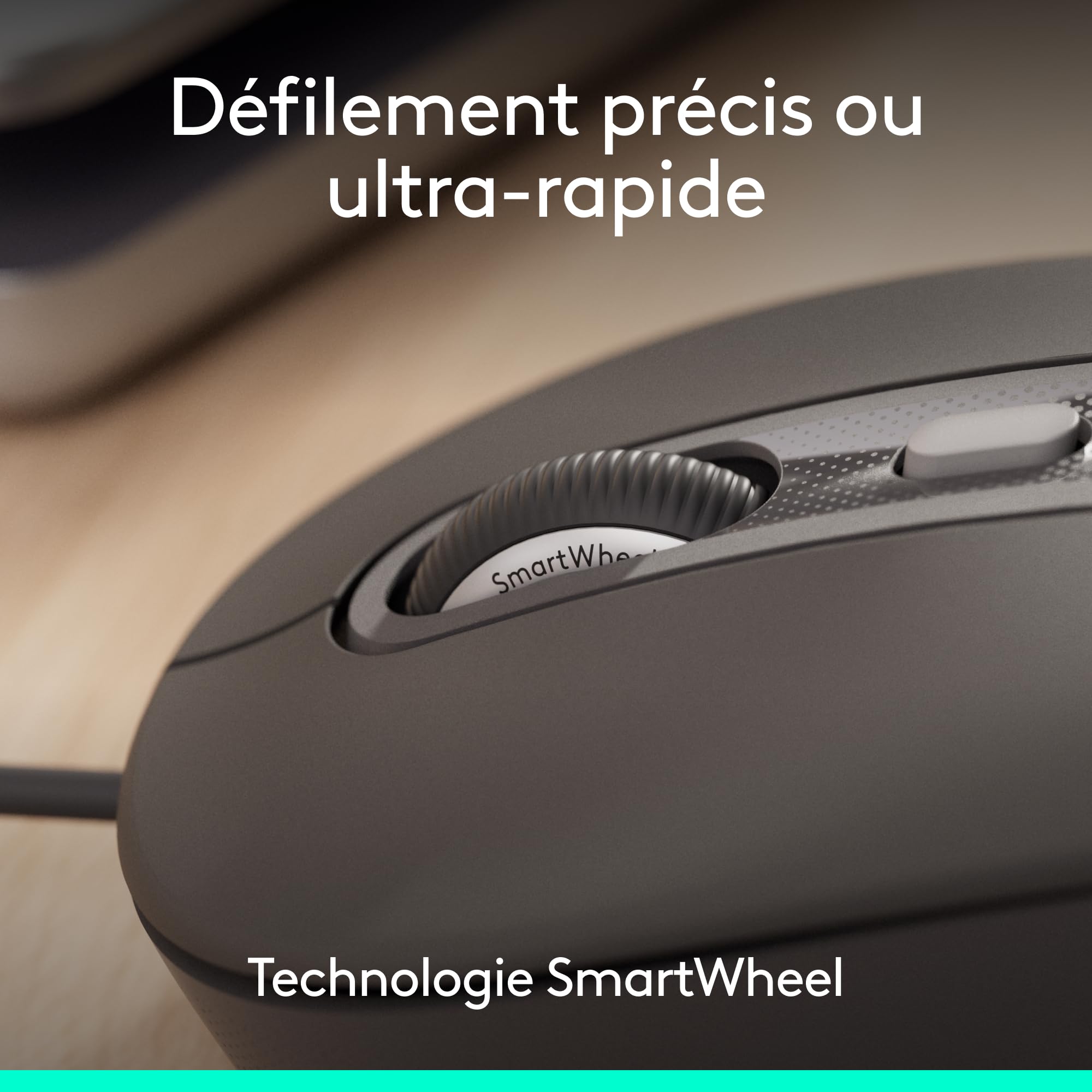 LOGITECH Wired Mouse M520 for Business Graphite