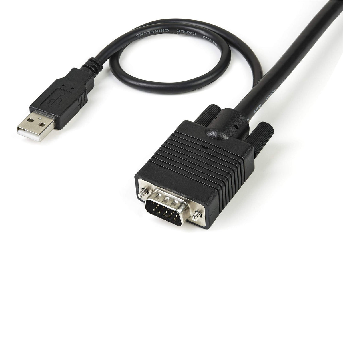 2 Port USB VGA Cable KVM Switch