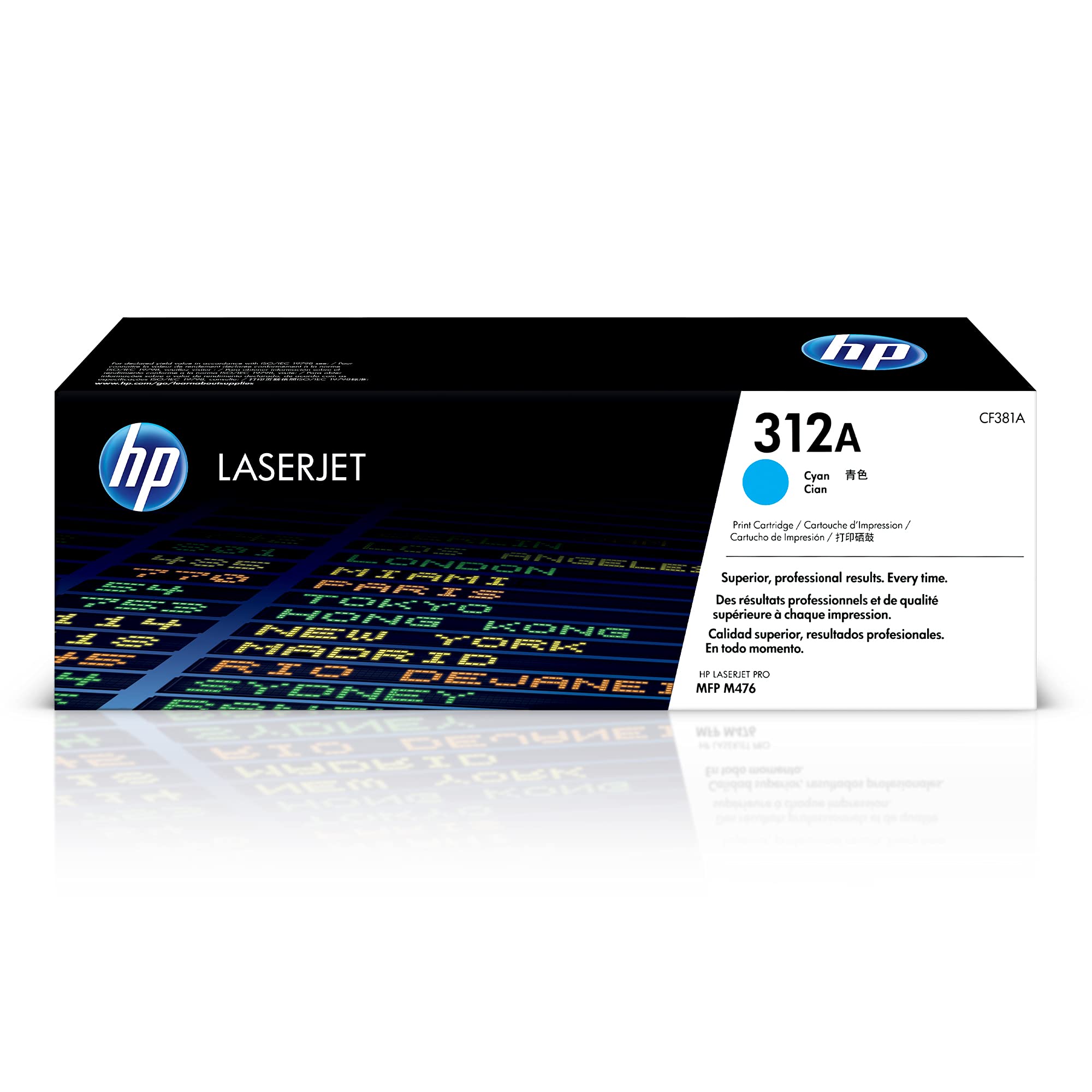 HP 312A original Toner cartridge CF381A cyan standard capacity 2.700 pages 1-pack