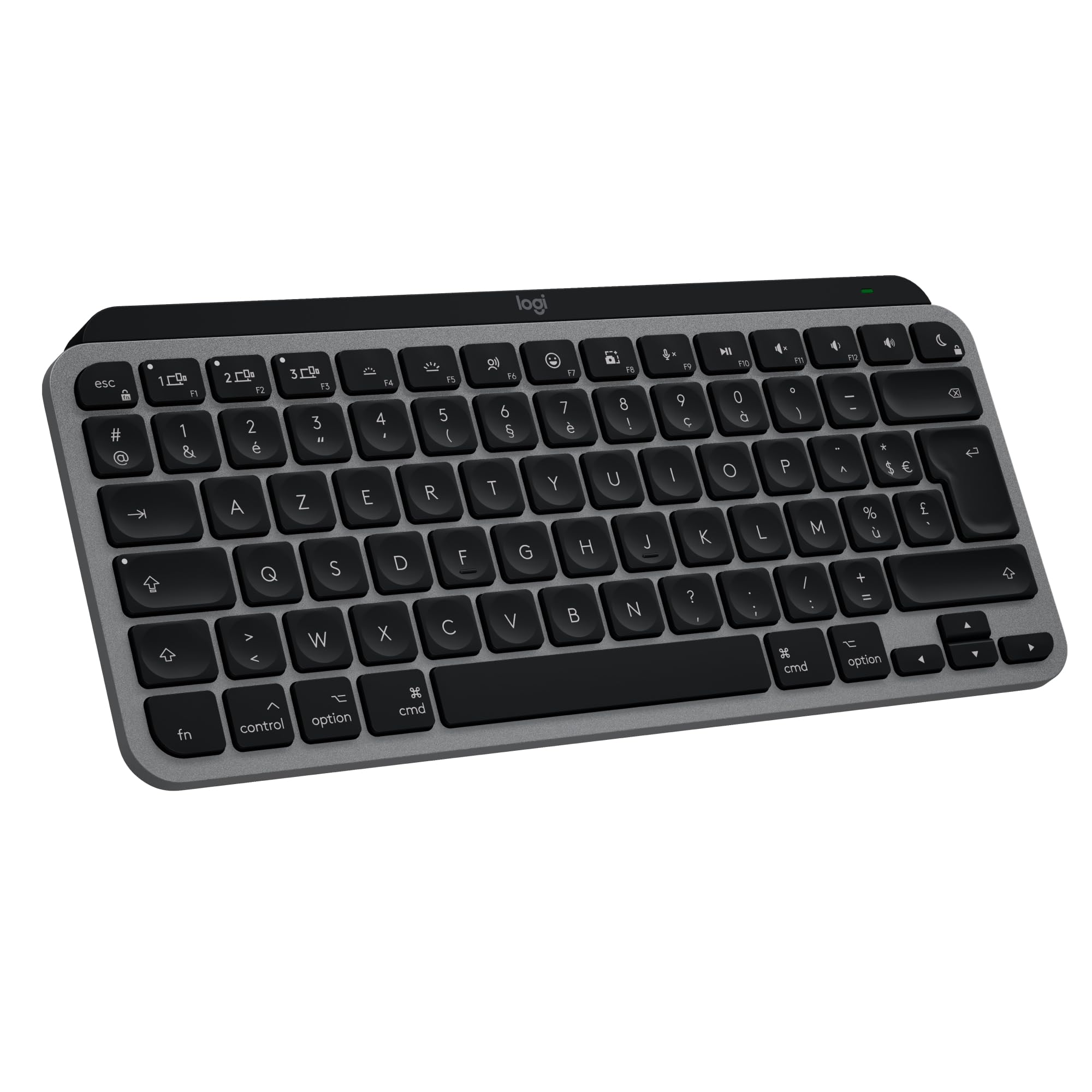 LOGITECH MX Keys Mini For Mac Minimalist Wireless Illuminated Keyboard Space Grey (FR)