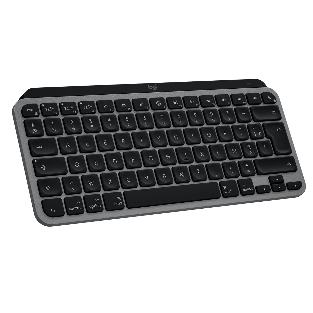 LOGITECH MX Keys Mini For Mac Minimalist Wireless Illuminated Keyboard Space Grey (FR)